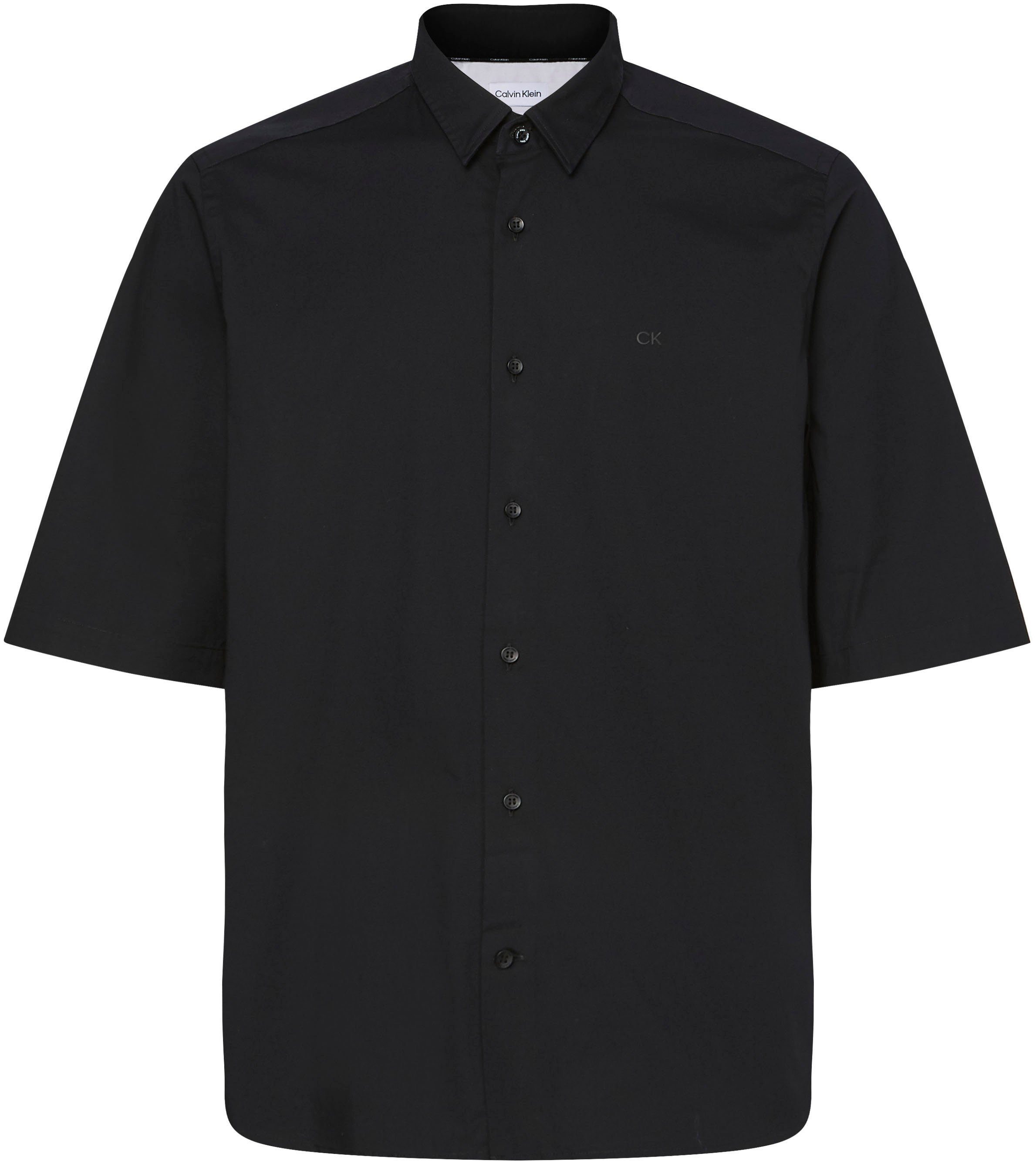 Calvin Klein Big&Tall Kurzarmhemd BT-STRETCH POPLIN S/S SHIRT Große Größen
