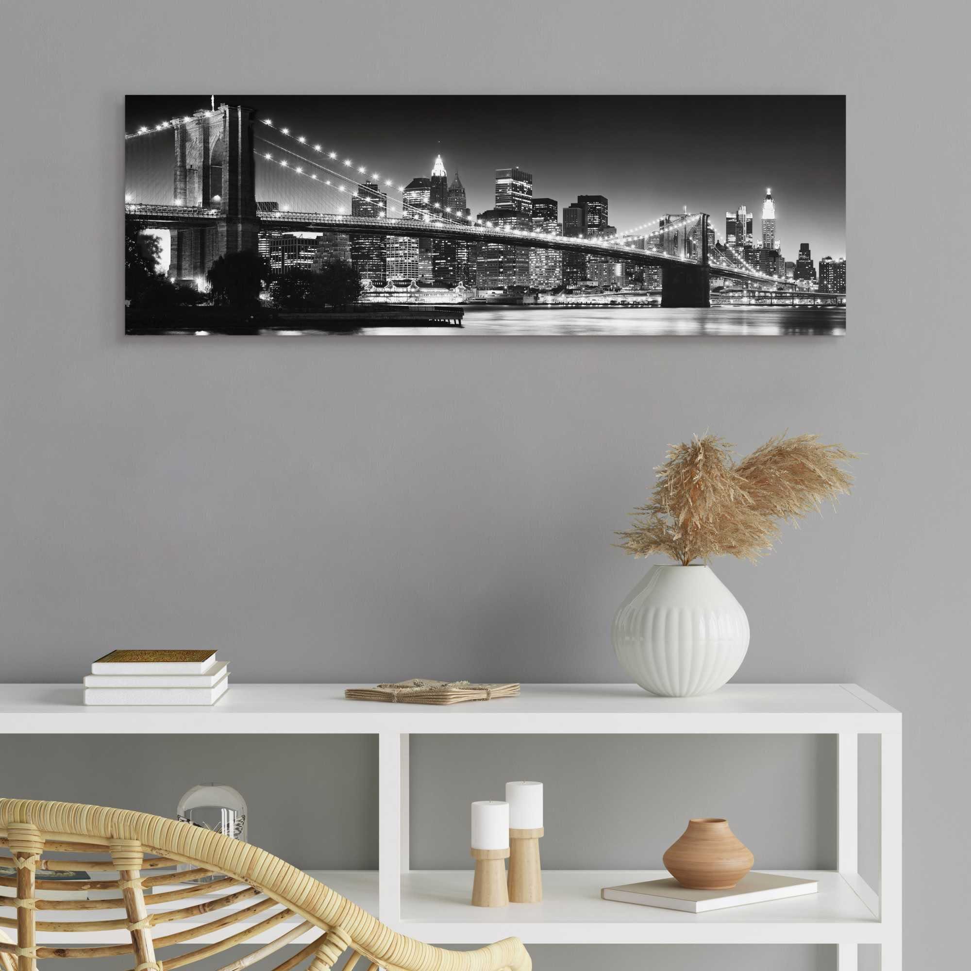 Reinders! Bild New York cm &, Bridge - Brooklyn 90/30 black