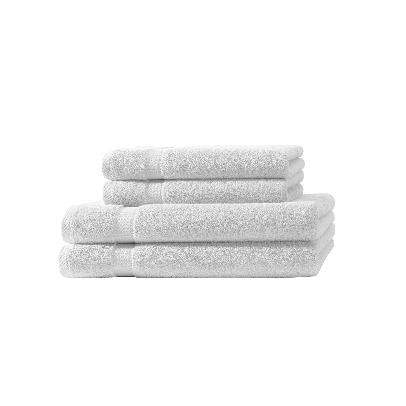 Handtuchset, 100% Handtücher mit (1-St) Bordüre Baumwolle soma Frotteeware Uni Handtuch Baumwolle,
