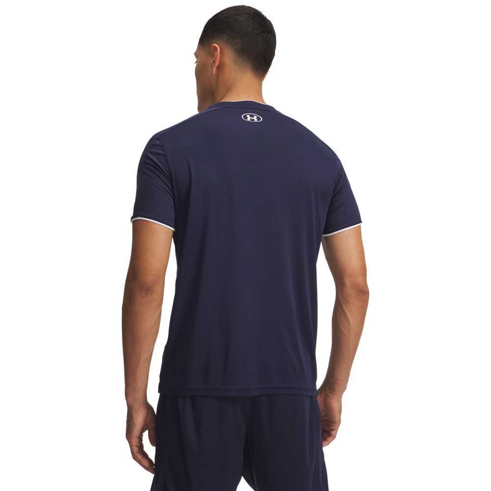 Under Armour® Trainingsshirt UA M CHALLENGER TRAIN SS kurze Ärmel, mit atmungsaktiven Mesh-Einsätzen, geruchsregulierend