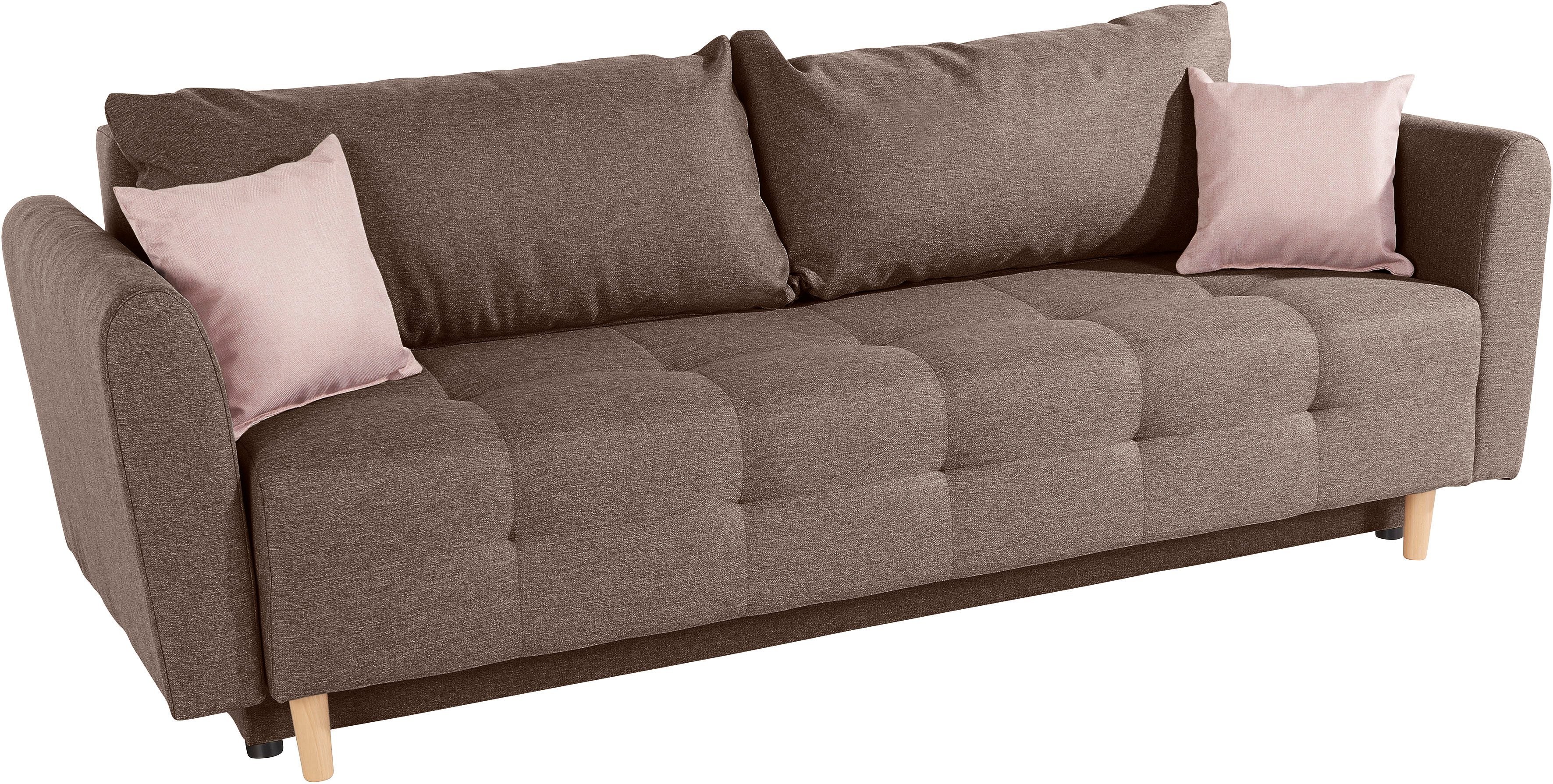 INOSIGN Schlafsofa Nordic, inklusive Bettkasten und günstig online kaufen
