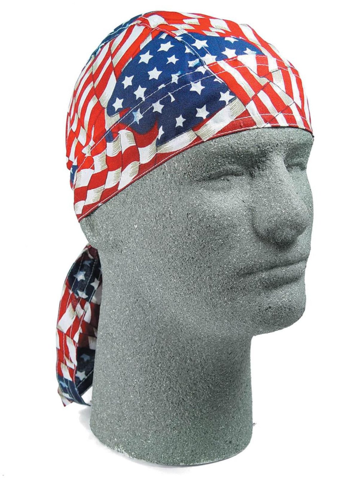 Westernlifestyle Bandana Do-Rag „Stars & Stripes“ – USA Flagge Bandana-Kopftuch Headwrap
