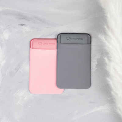 Lotta Power »SoftCase Lotta Power Kartenhalter für Smartphones Grey + Rose Bundle« Smartphone-Tragegurt