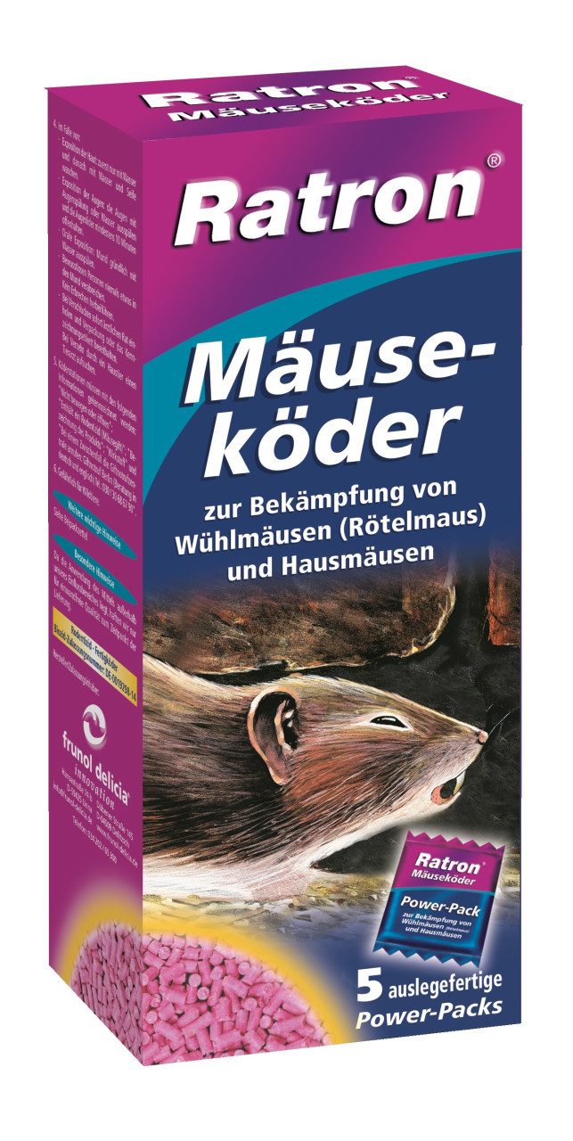 Ratron Gift-Mäuseköder Ratron Mäuseköder 25 ppm, 200 g, 0.2 l