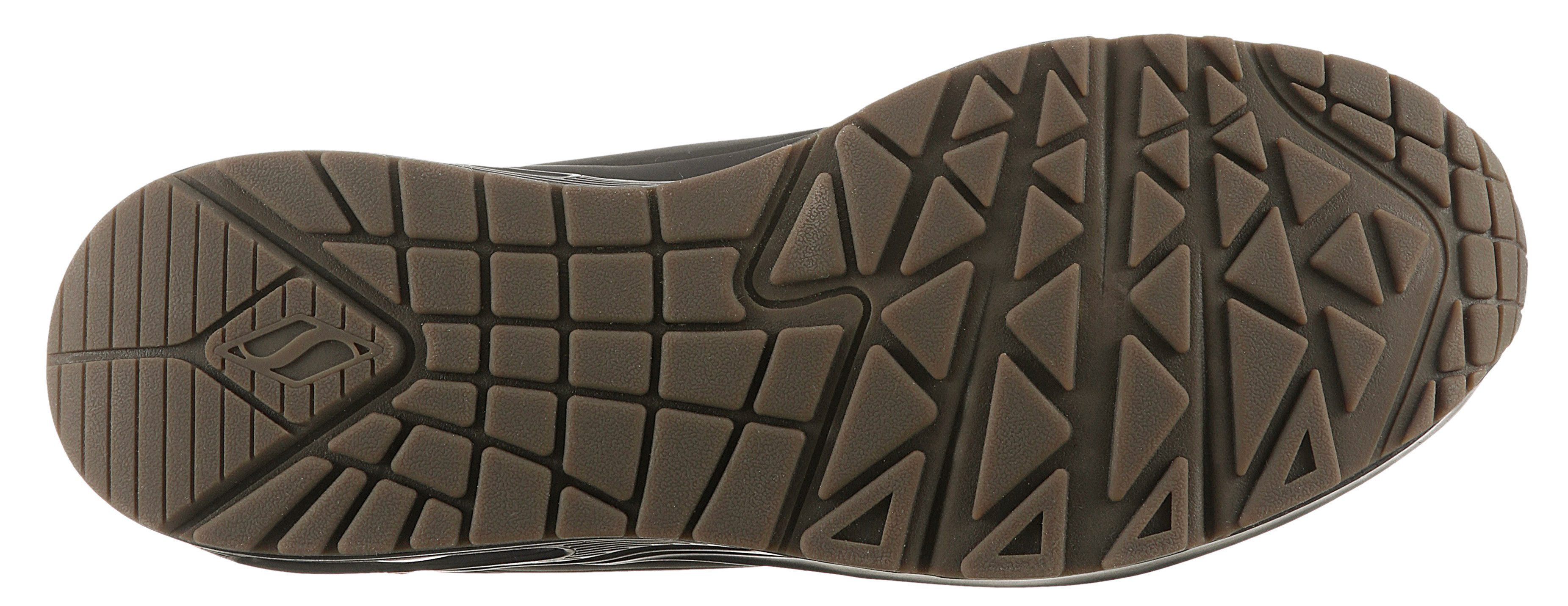 Skechers UNO-SUITED ON AIR Sneaker Freizeitschuh, Halbschuh, Schnürschuh mit modischer Keilsohle