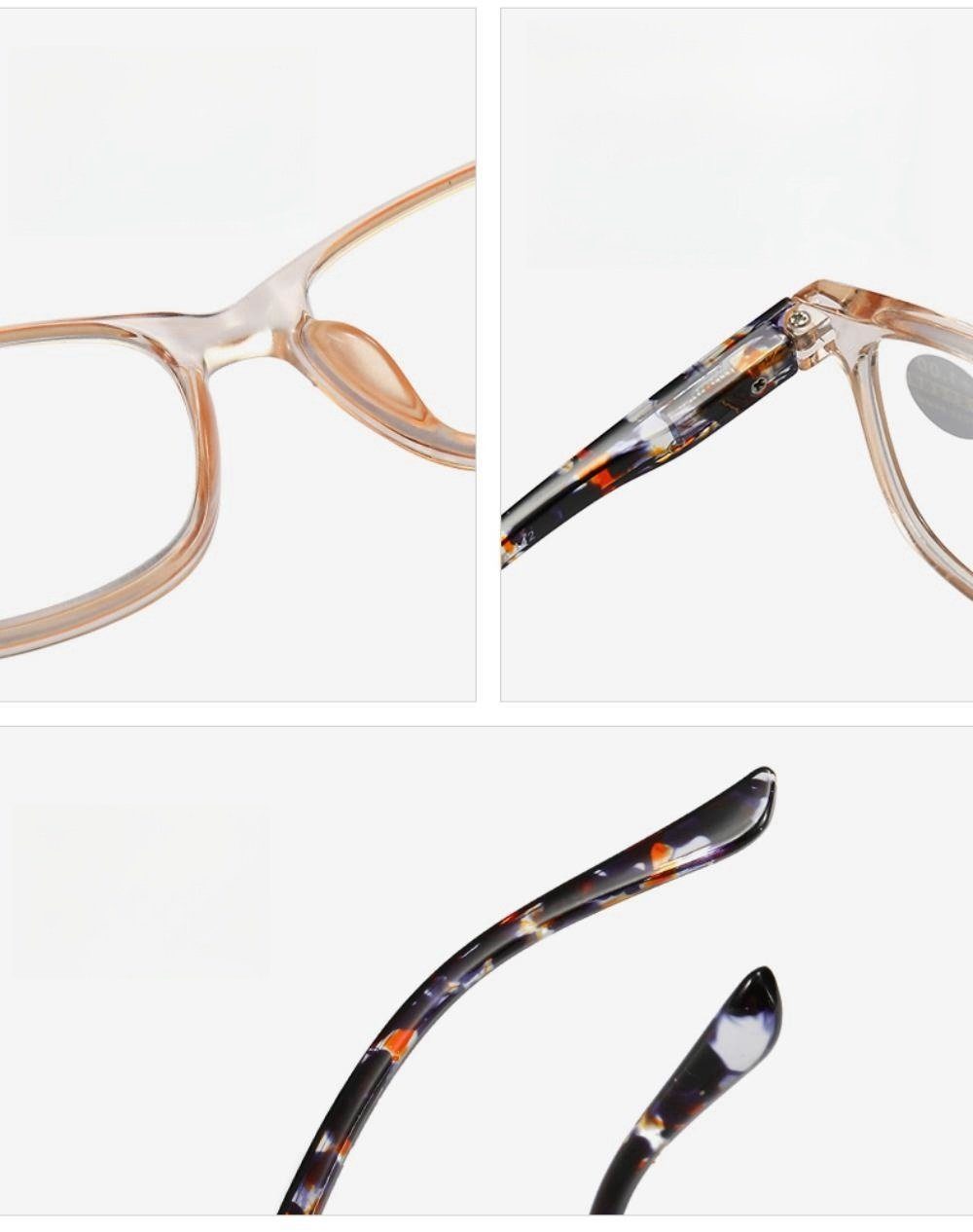 PACIEA Lesebrille Transparente Blaulichtfilter Damen Herren Klassische für und