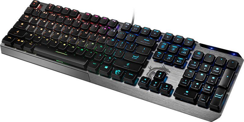 MSI Gaming-Tastatur LOW PROFILE GK50 VIGOR