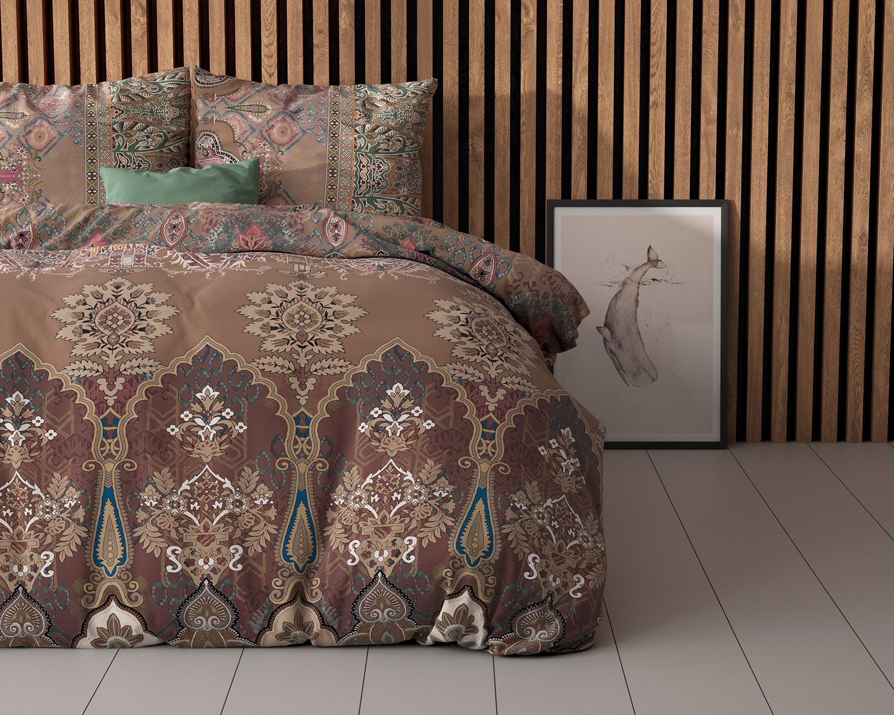 Sitheim-Europe Bettwäsche Berna Elegance Bettbezug mit Kissenbezug, 3 teilig, Superweicher