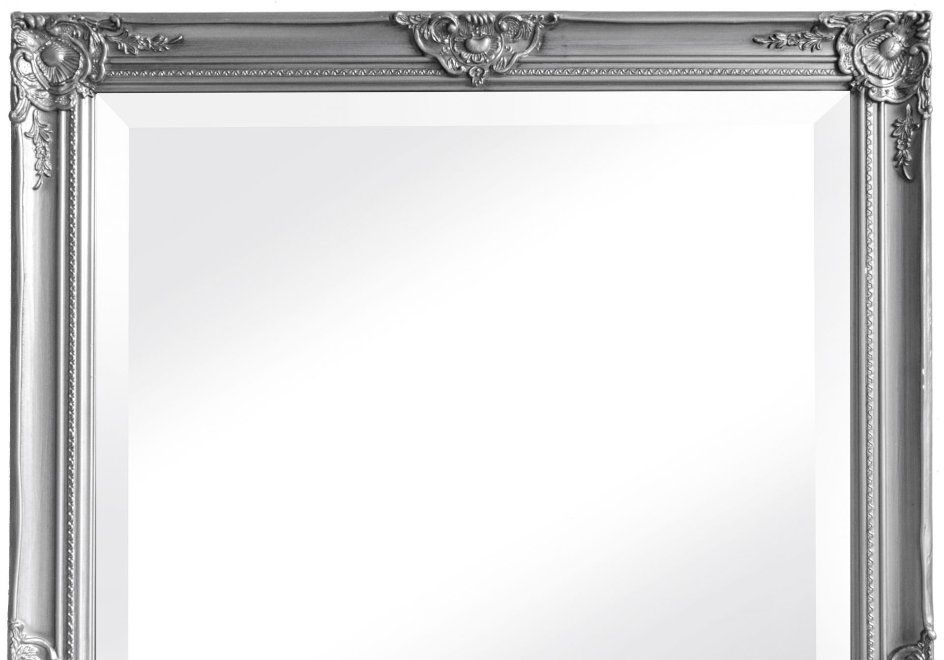 dasmöbelwerk Wandspiegel Wandspiegel Barock Silber 180x80 Spiegel Antik-Sti günstig online kaufen