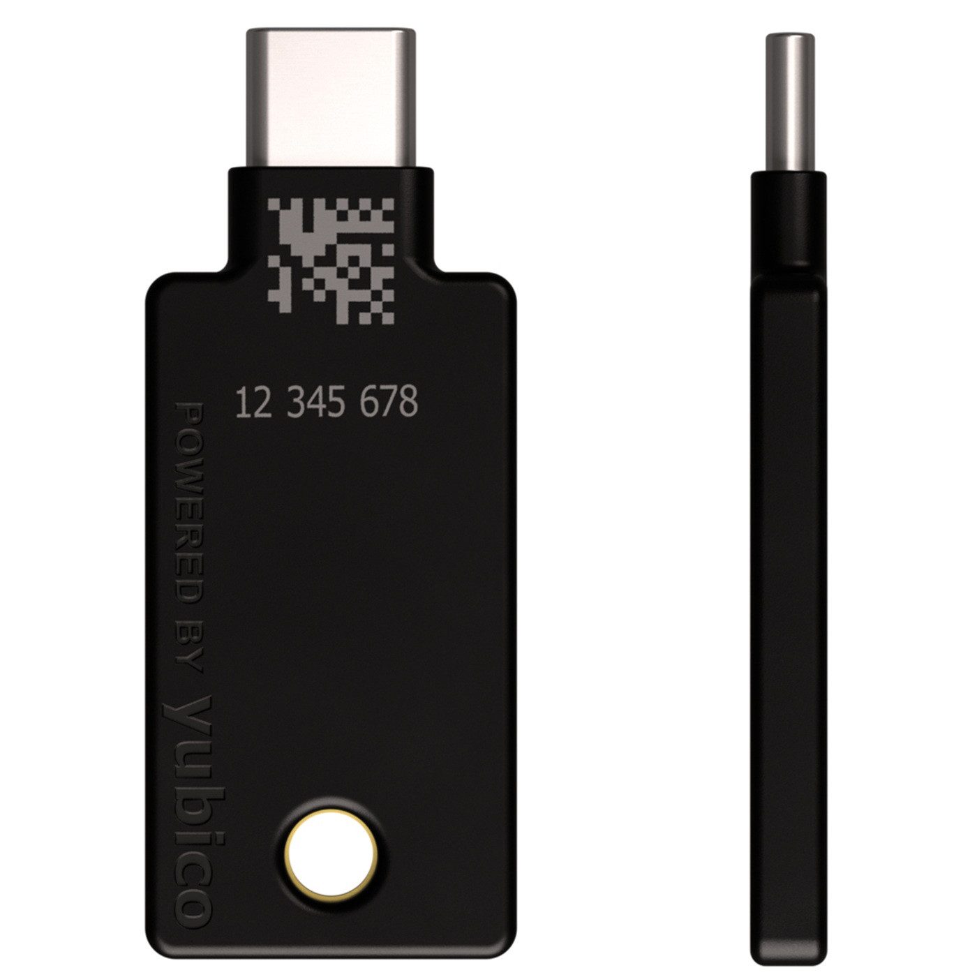 Yubico Laptopschloss Yubico YubiKey 5C NFC USB-C NFC Sicherheitsschlüssel 2FA FIDO Passkey, Wasserfest, integrierter NFC-Chip, ECC-256, FIDO 2, FIDO, OATH