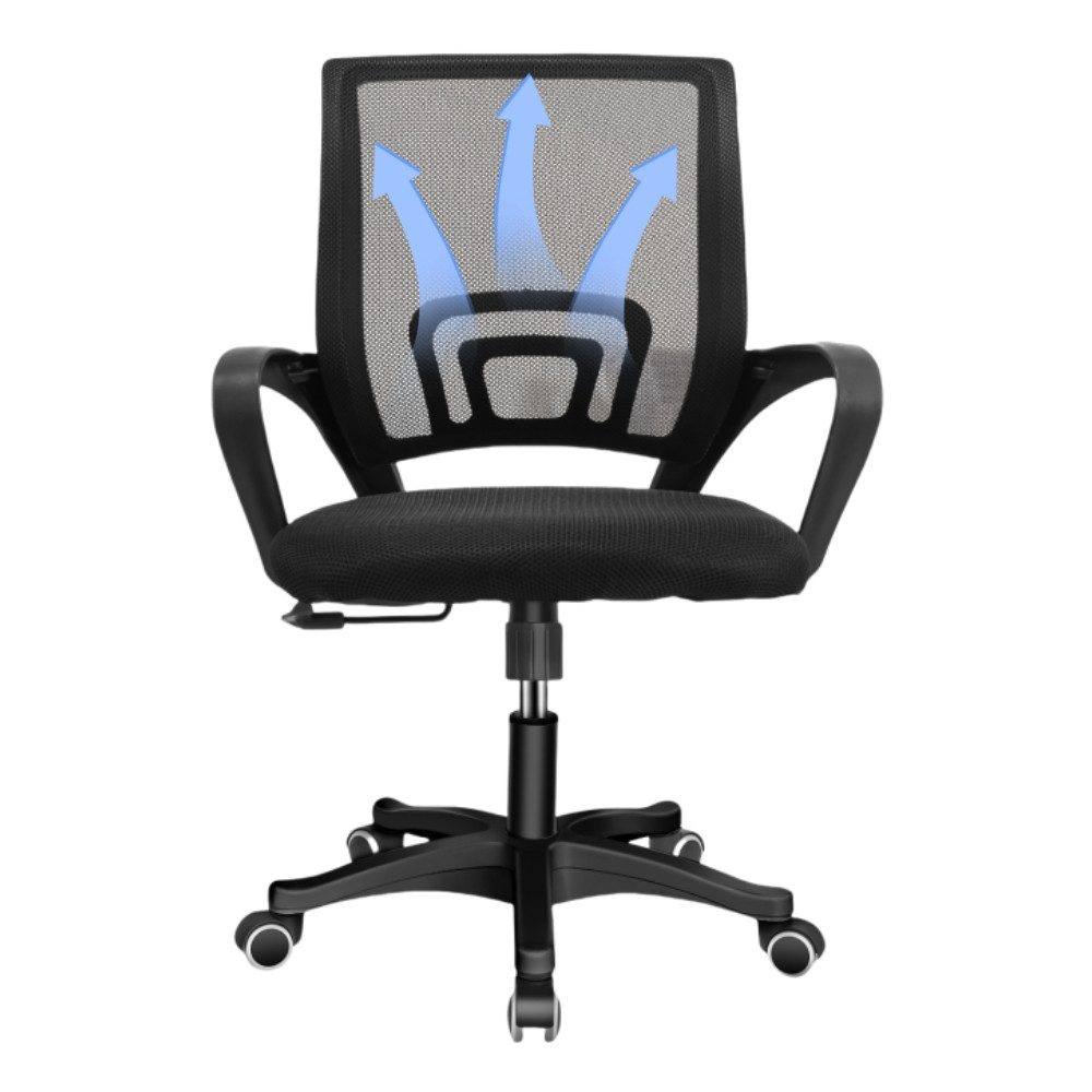 LETGOSPT Bürostuhl Ergonomischer Schreibtischstuhl mit Armlehnen, günstig online kaufen