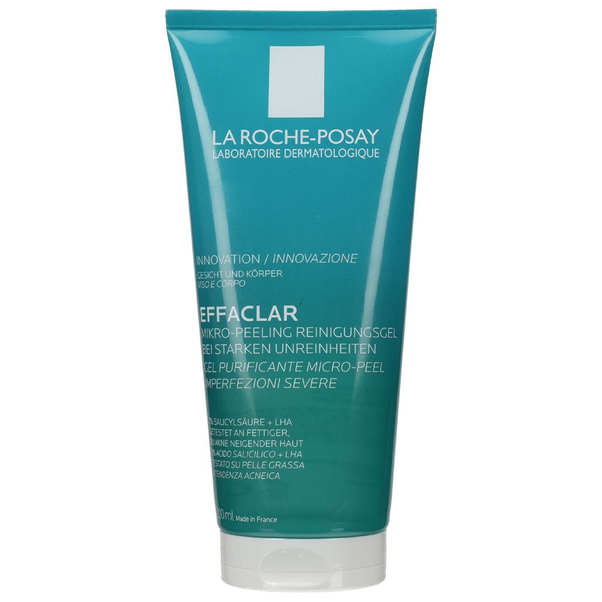Roche Duschgel -POSAY Effaclar Mikro-Peeling Reinigungsgel 200ml PZN 16364282