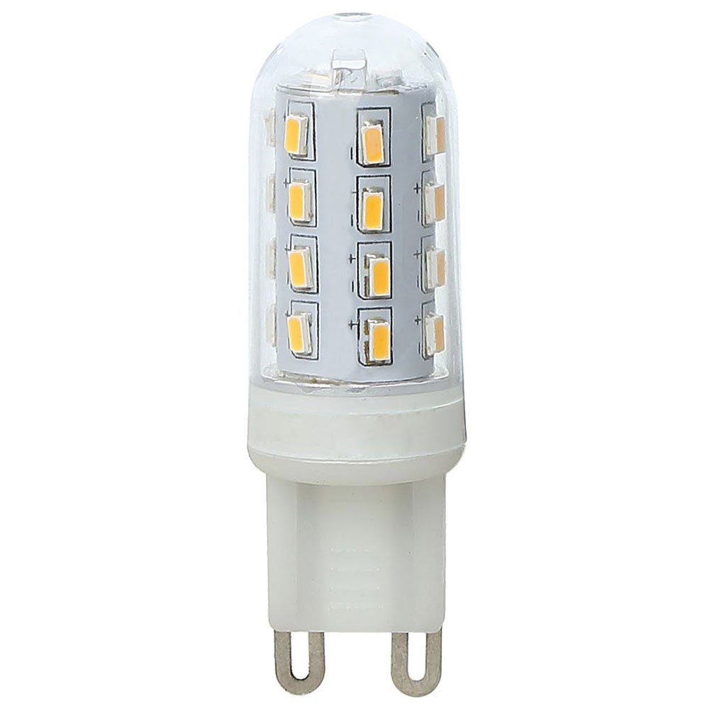 LED Chrom Wohnraum Kugel Warmweiß, etc-shop inklusive, Leuchtmittel LED Watt Leuchte- Beleuchtung 7,6 Decken Lampe Deckenleuchte,