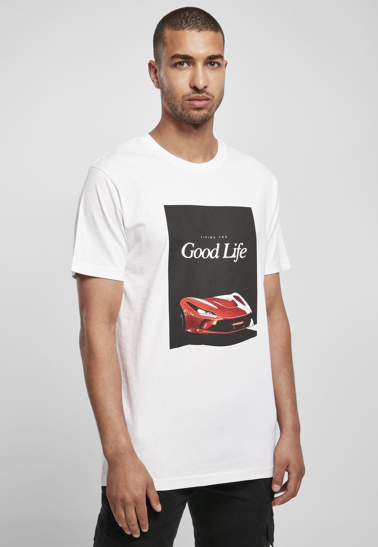 MisterTee Kurzarmshirt Herren Good Life Tee (1-tlg) | T-Shirts