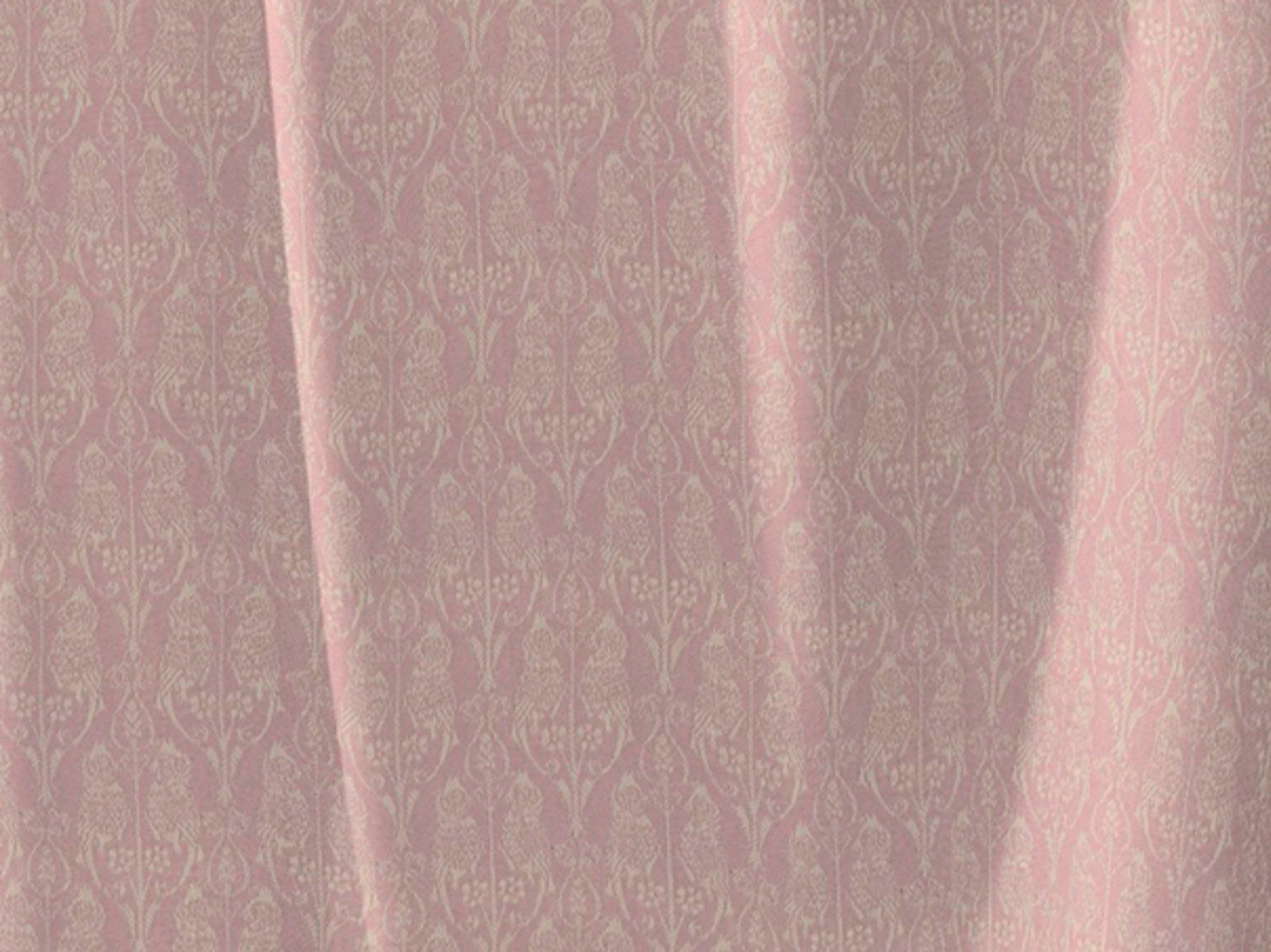 Little St), rosa Ösen (1 Parrot, nachhaltig Vorhang Adam, Jacquard, blickdicht,