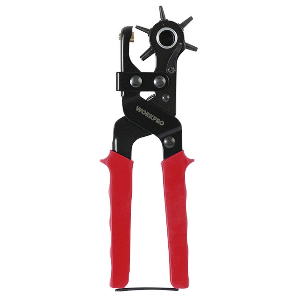 WorkPro Lochzange WorkPro WP231077 Stanzzange 2 mm, 2.5 mm, 3 mm, 3.5 mm, 4 mm, 4.5 mm