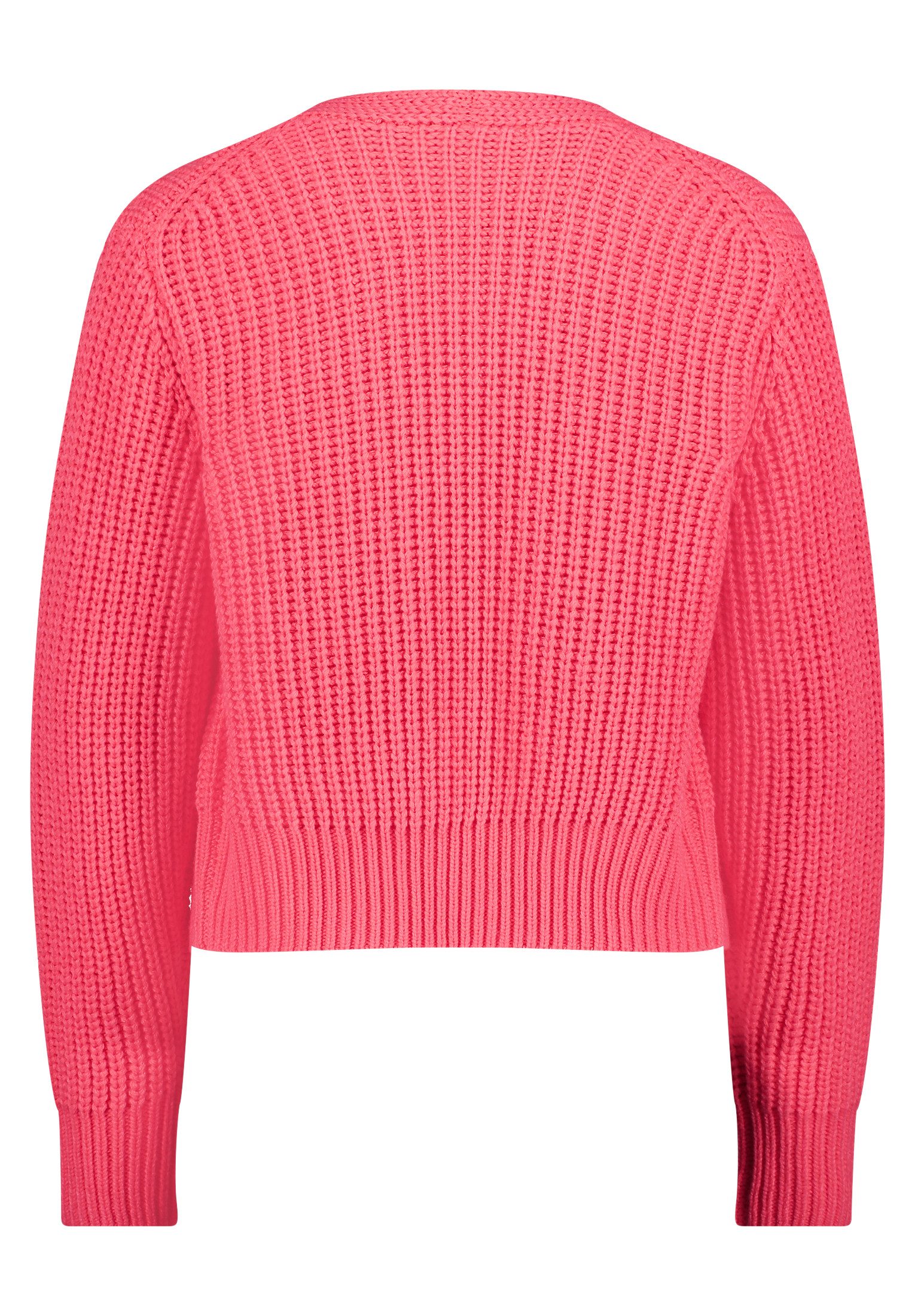 Betty&Co Strickjacke Damen ohne Verschluss (1-tlg) Rippbündchen