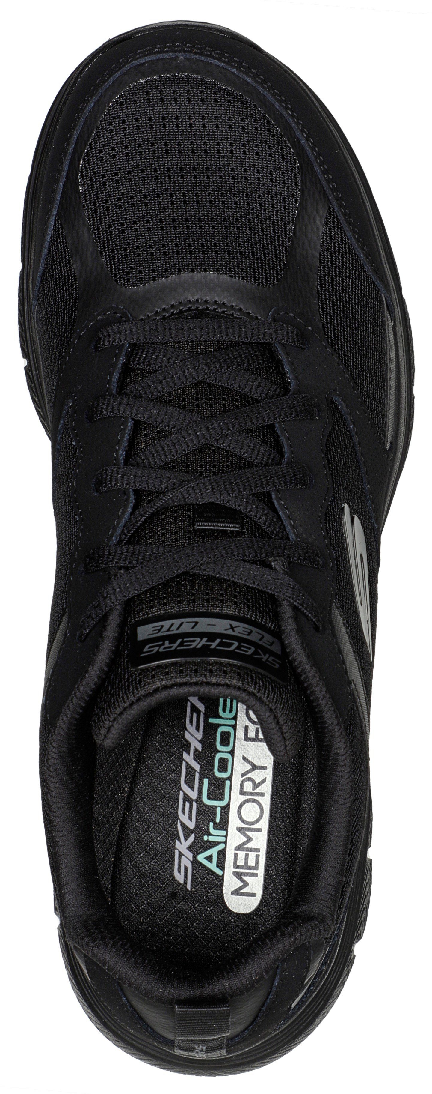 Innensohle 4.0 ACTIVE Skechers APPEAL - FLOW FLEX komfortabler black Sneaker mit