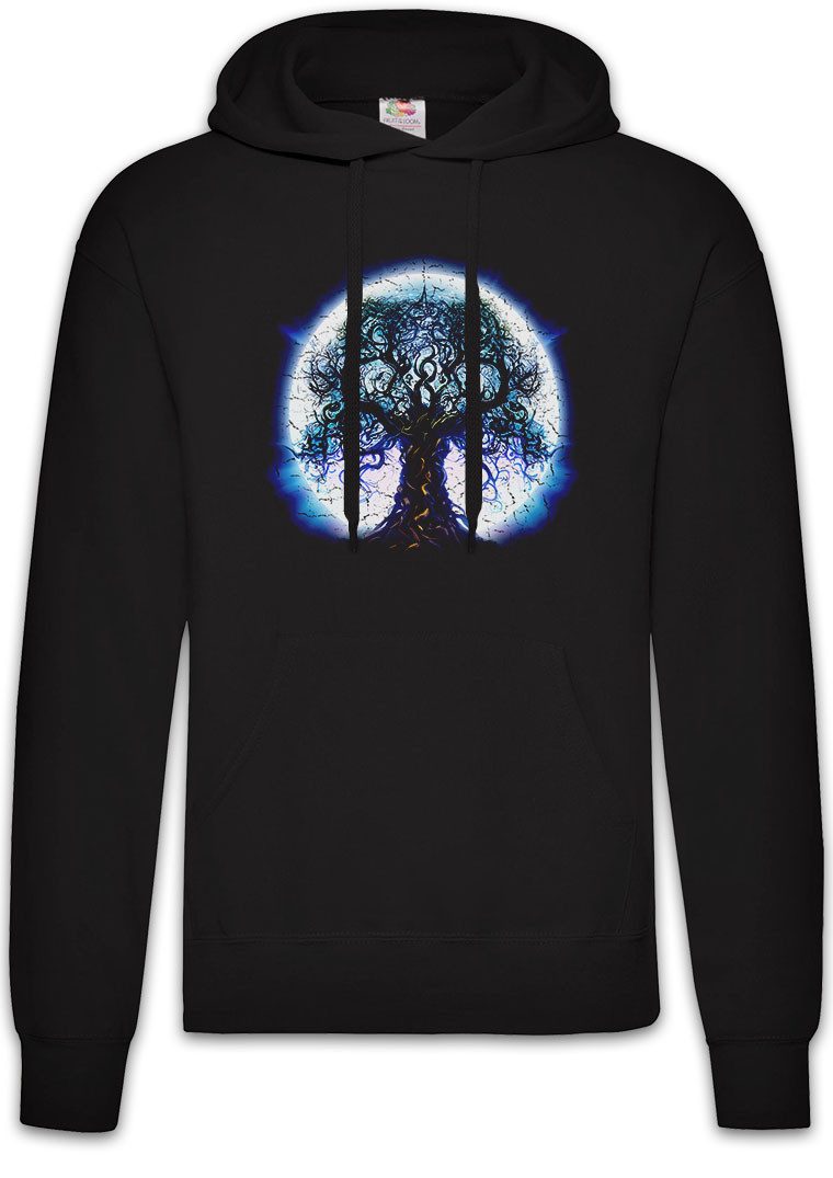 Hoodie Yggdrasil Moon Herren Hoodie Vikings Wikinger Wotan Odin Asgard Tyr