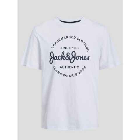 Jack & Jones T-Shirt JJFOREST TEE SS CREW NECK JNR (1-tlg) schlank, weich