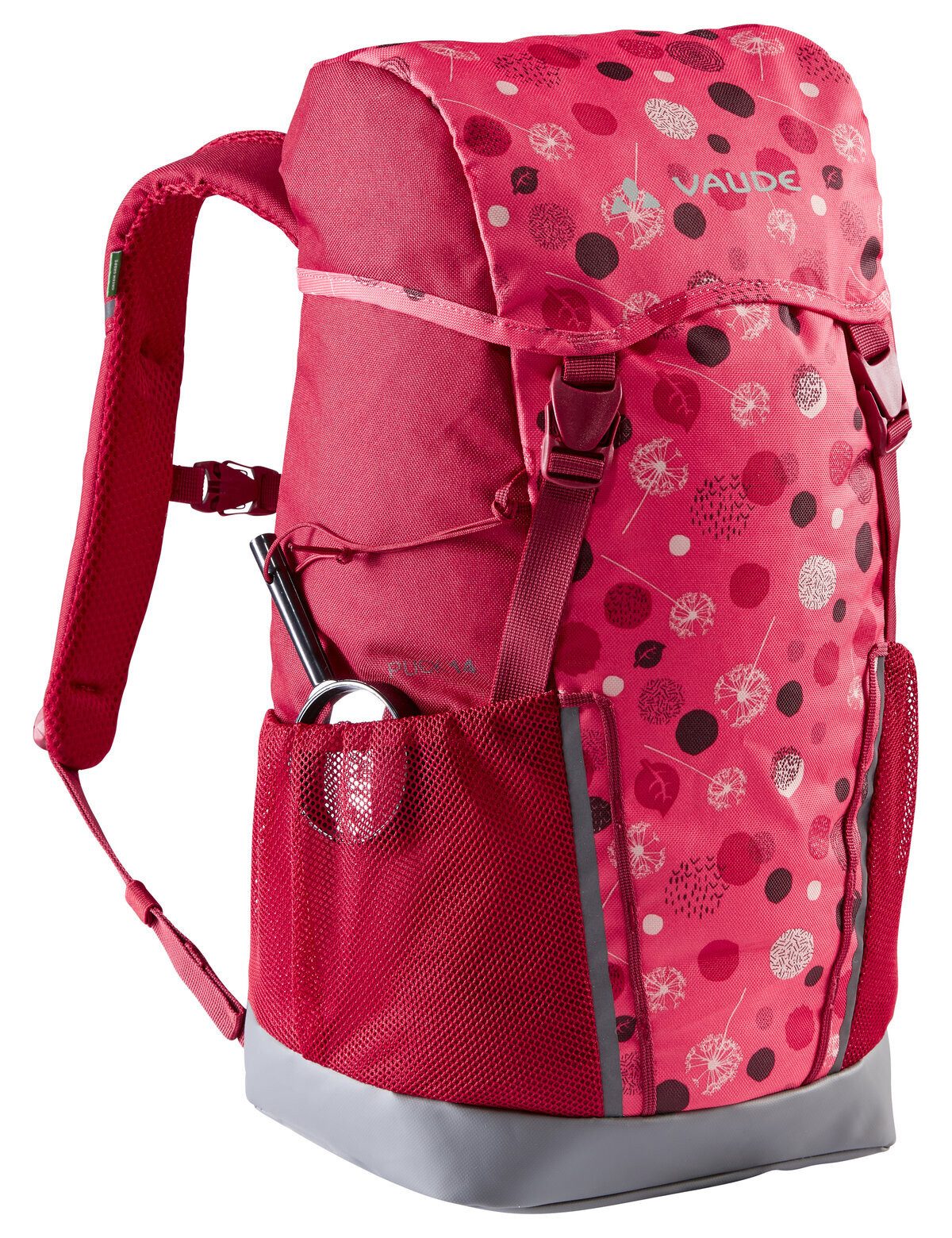 VAUDE Trekkingrucksack Puck 14, Kinderrucksack inklusive Regenhülle und Sitzmatte, 14 Liter