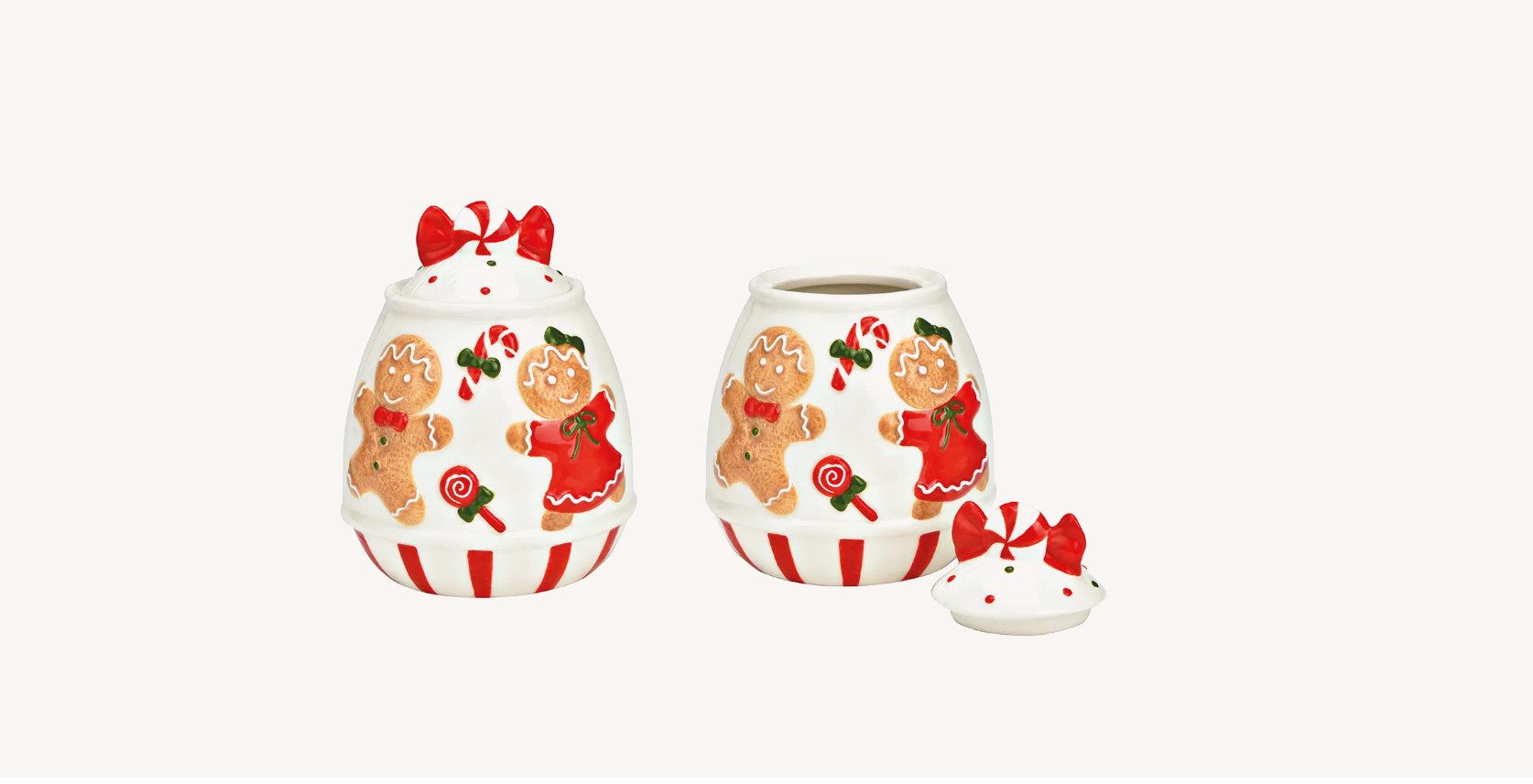 G.Wurm GmbH Keksdose Weihnachts Keksdose auskeramik Lebkuchenfigur 11x14x11cm