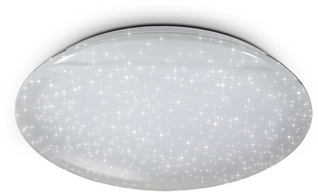 B.K.Licht LED Deckenleuchte, Smart Home Deckenlampe LED Sternenlicht Leuchte dimmbar 40W Glitzer-Lampe WiFi-Otto