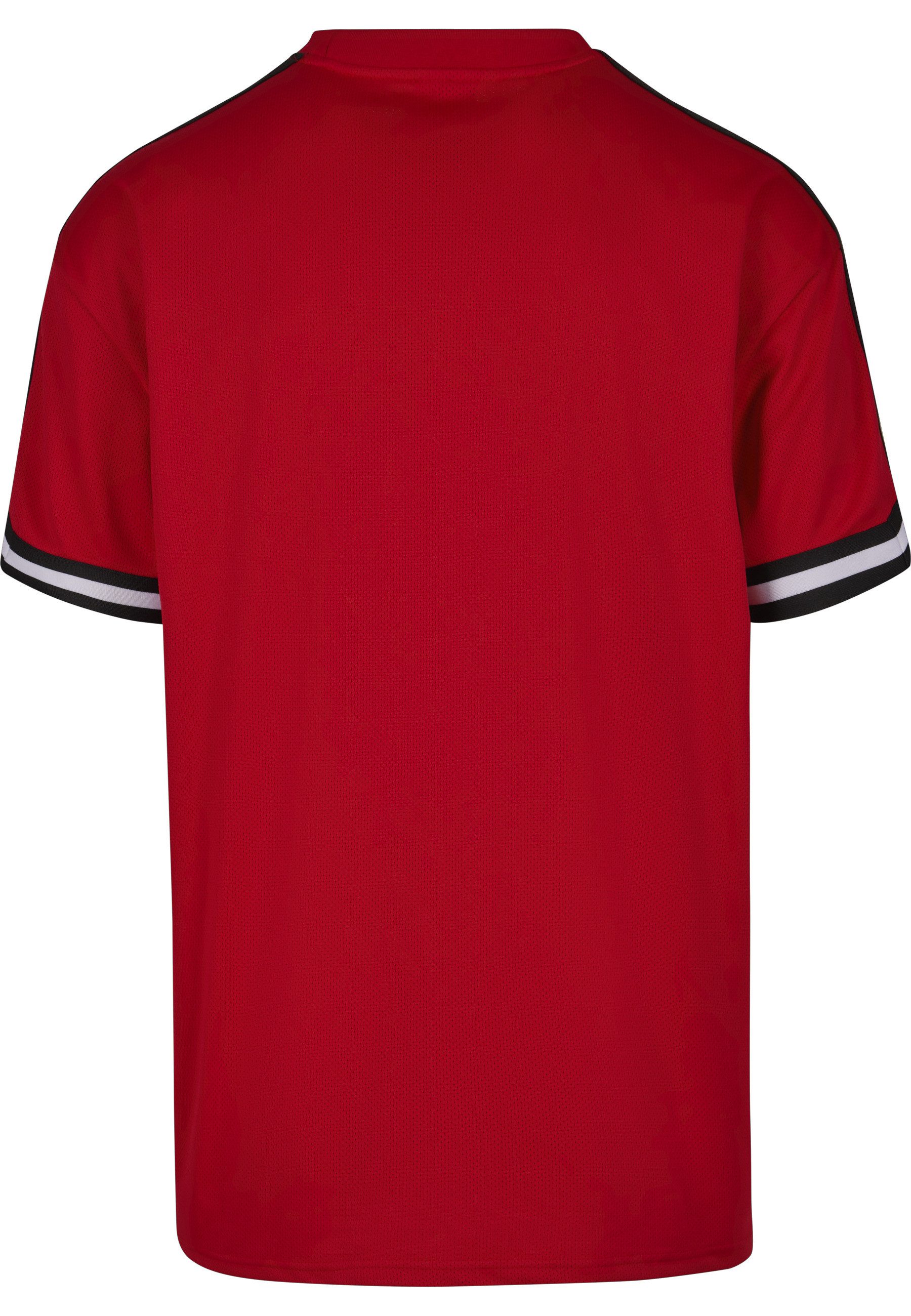 URBAN CLASSICS Netzshirt Urban Classics Herren Oversized Stripes Mesh Tee (1-tlg)
