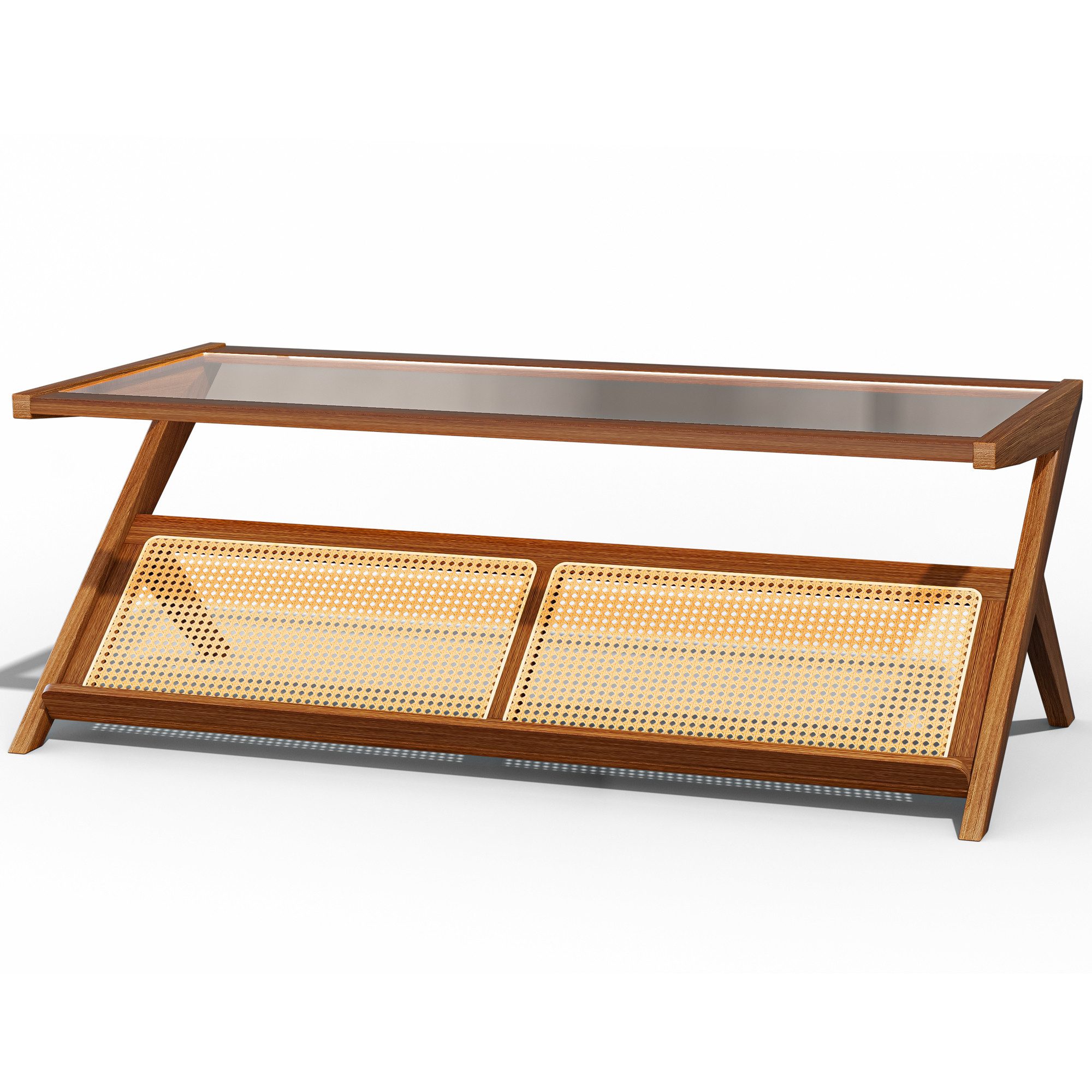 Estiliza Couchtisch moderner rechteckiger Wohnzimmertisch, 120×55×43,5 cm (1-St), 120 × 55 × 43,5 cm