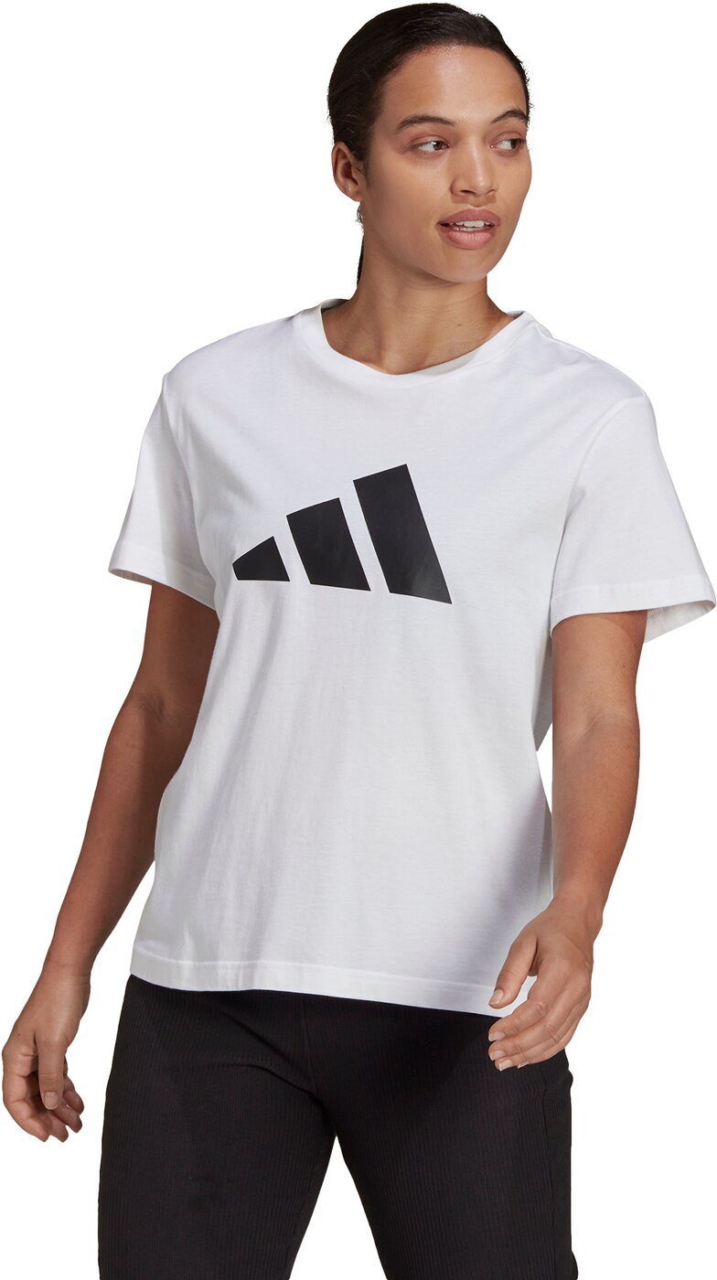 WHITE T-Shirt 3B adidas FI Sportswear TEE W