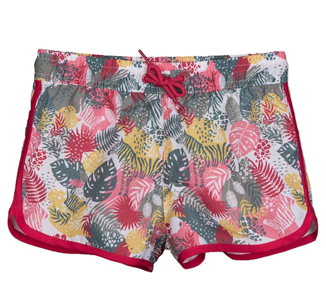 LOSAN Shorts Losan Mädchen Shorts kurze Hose Dschungel bunt (1-tlg)