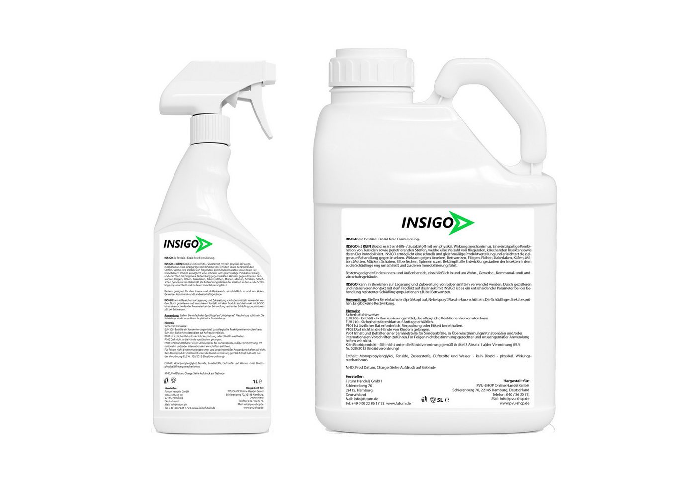 Thumbnail - INSIGO Insektenspray Anti Ameisen-Spray Ameisen-Mittel Ungeziefer-Spray, 6 l, 6000 ml, biozidfreie Formel, auf Wasserbas...