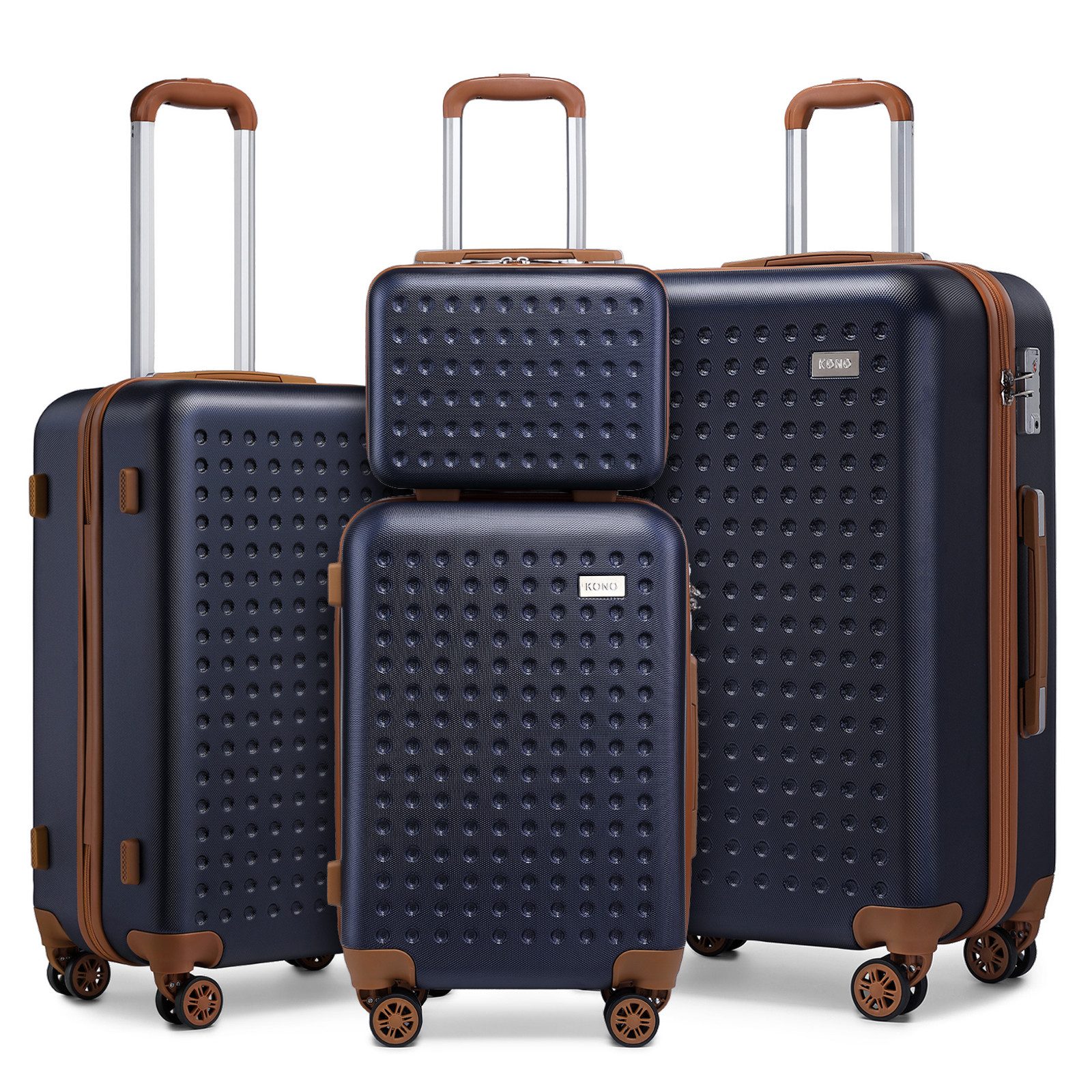 British Traveller Hartschalen-Trolley Hartschalenkoffer 100% ABS günstig online kaufen