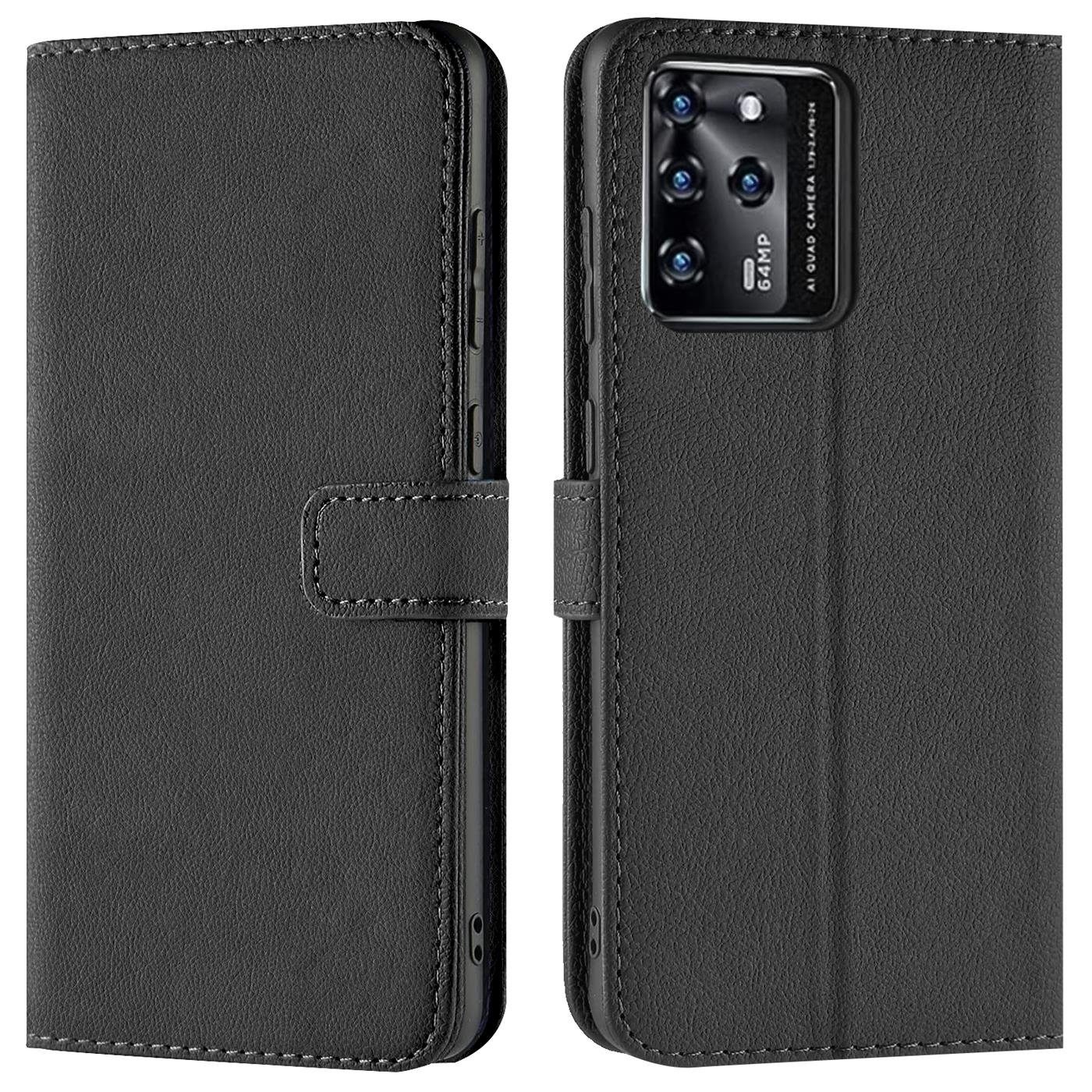 CoolGadget Handyhülle Book Case Handy Tasche für ZTE Blade V30 6,67 Zoll, Hülle Klapphülle Flip Cover für ZTE V30 Schutzhülle stoßfest
