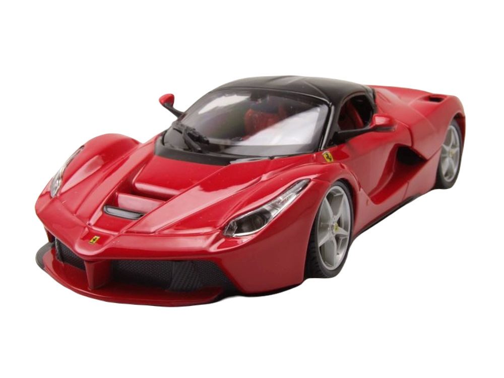 Bburago Modellauto Ferrari LaFerrari 2013 rot, Maßstab 1:24