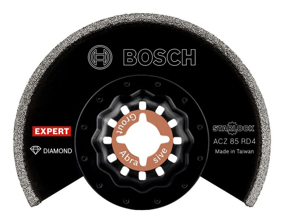 - Segmentsägeblatt - Expert Blade 85 Expert Segment BOSCH ACZ mm RD4 10er-Pack Grout Stück), (10 Diamant-RIFF 85