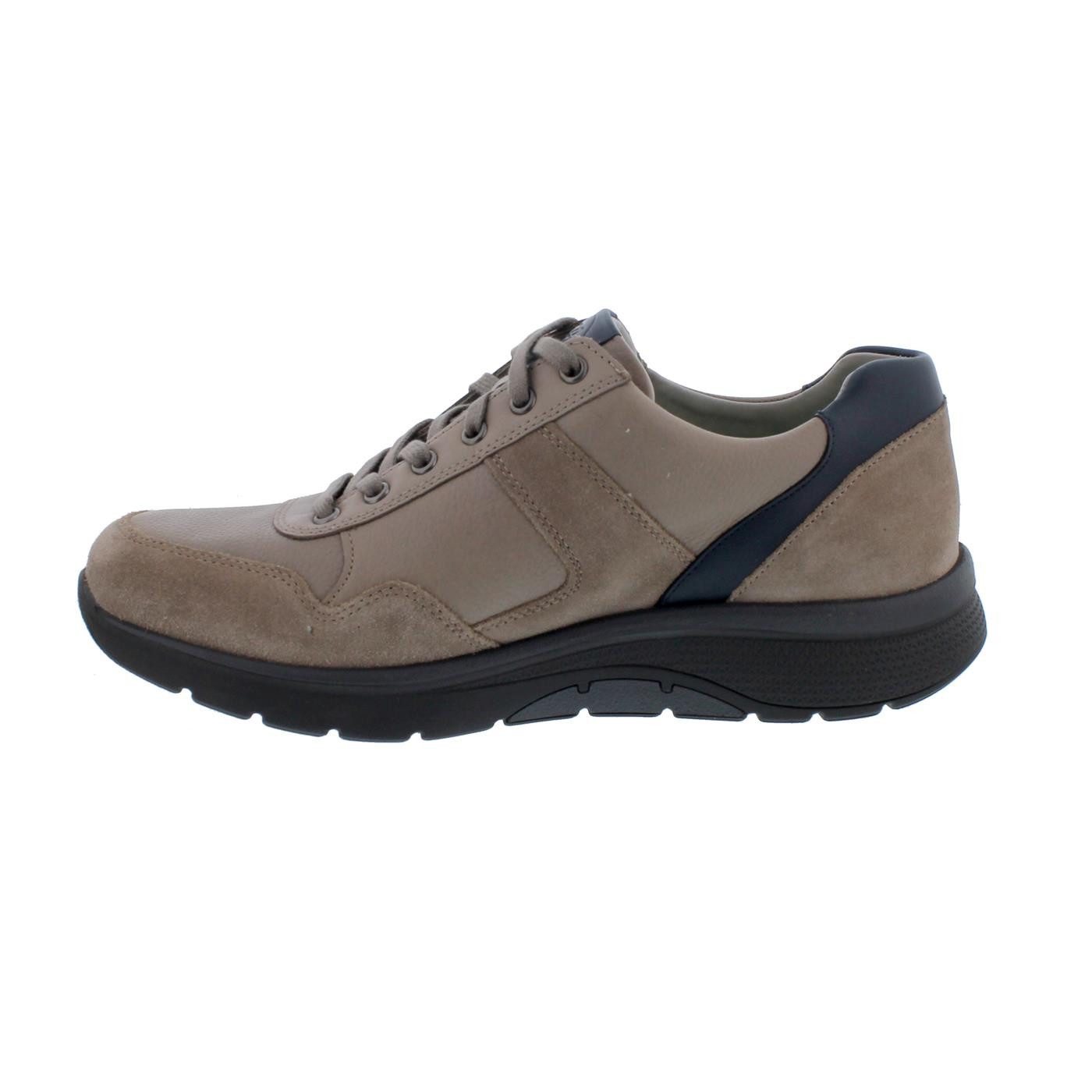 sano Sano Amory, Herrenhalbschuh, Easy-Walking Technologie, Velours- / Glat Schnürschuh