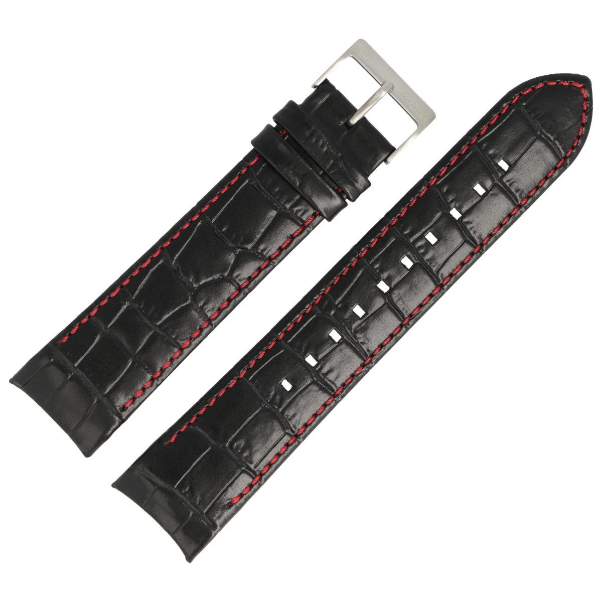 BOSS Uhrenarmband 22mm Leder Schwarz 659302753