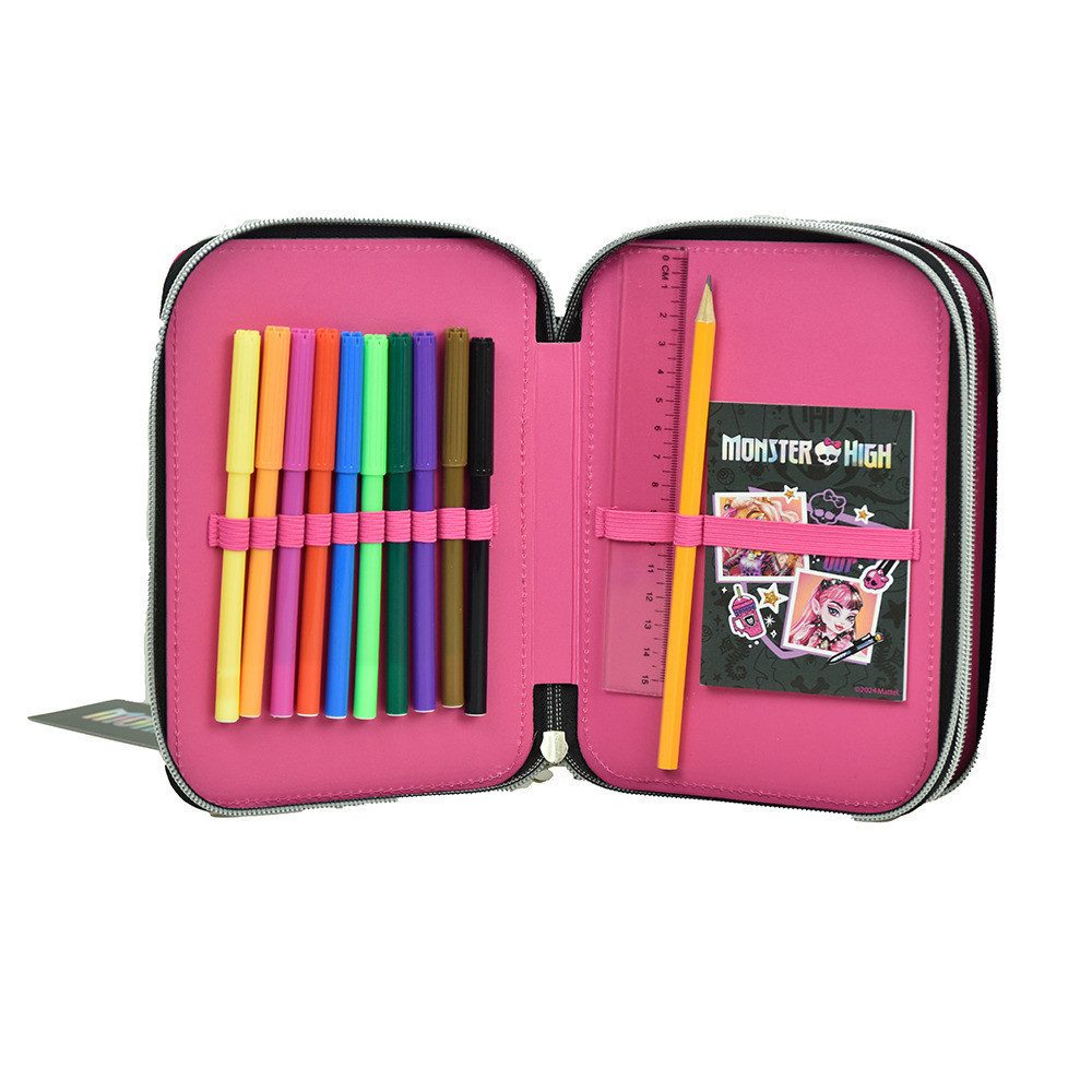 Barbie Federmäppchen Barbie Summer gefülltes 2-stöckiges Federmäppchen