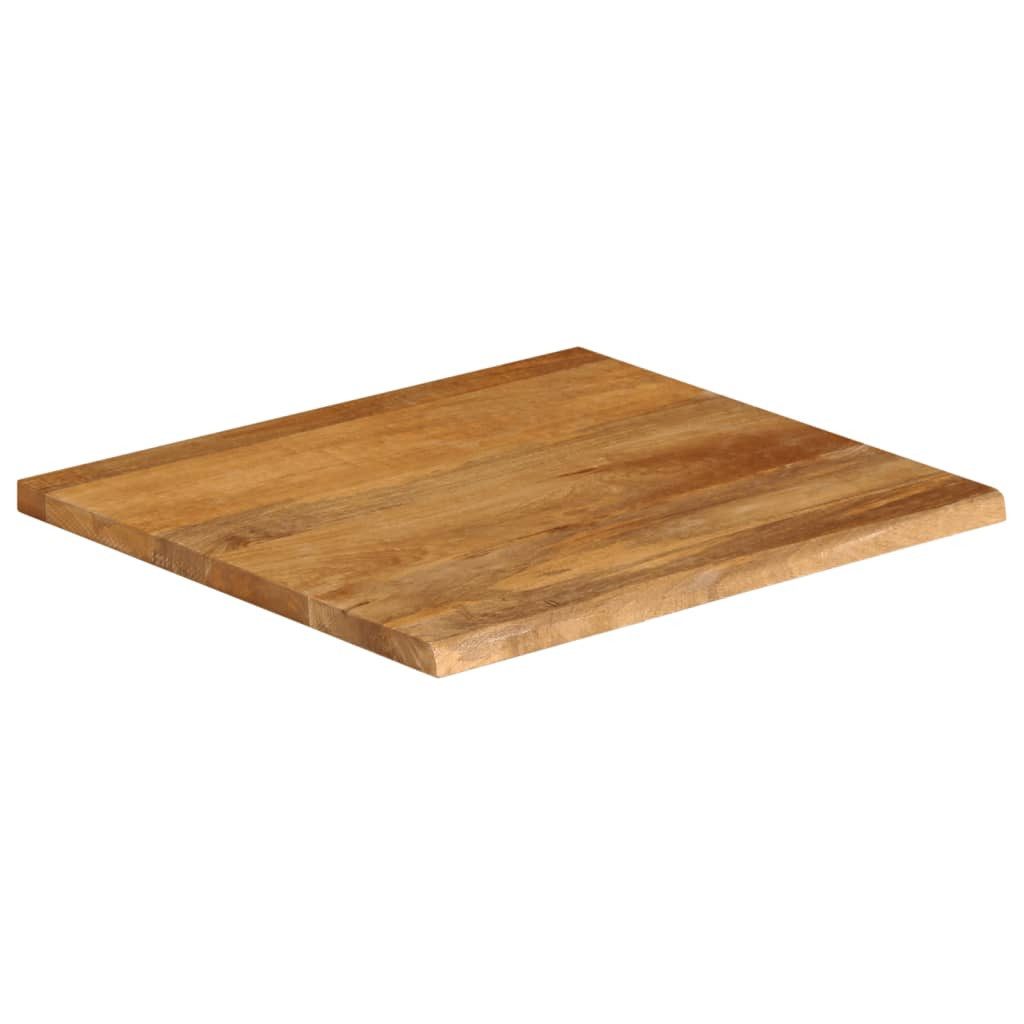 vidaXL Tischplatte Tischplatte mit Baumkante 40x40x2,5 cm Massivholz (1 St) – Bild 2 von 5