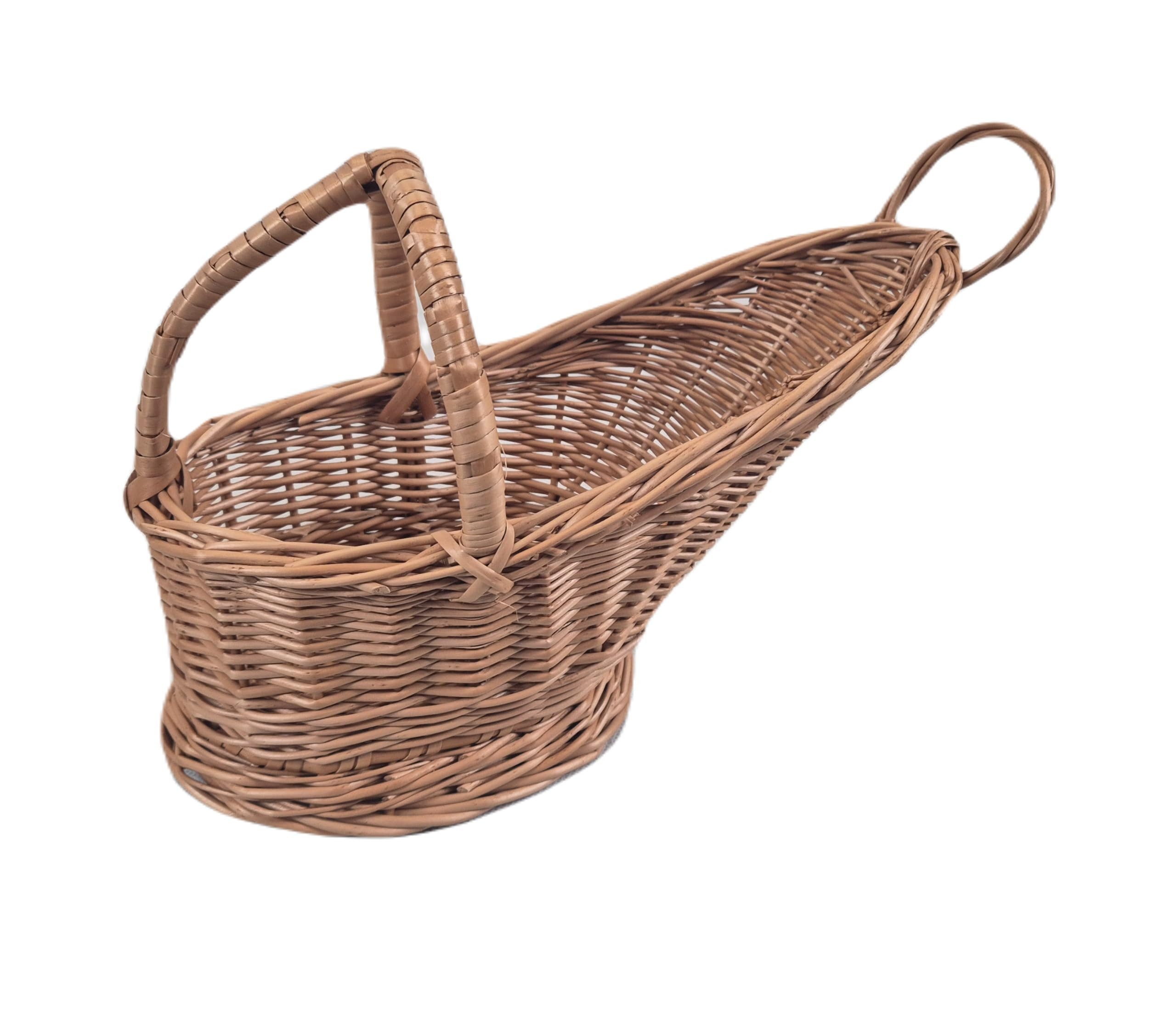 natuleo by pokuc Flaschenkorb Weinkorb aus Weide Flaschenhalter Flaschenkorb Weidenkorb Weinhalter – Bild 2 von 4
