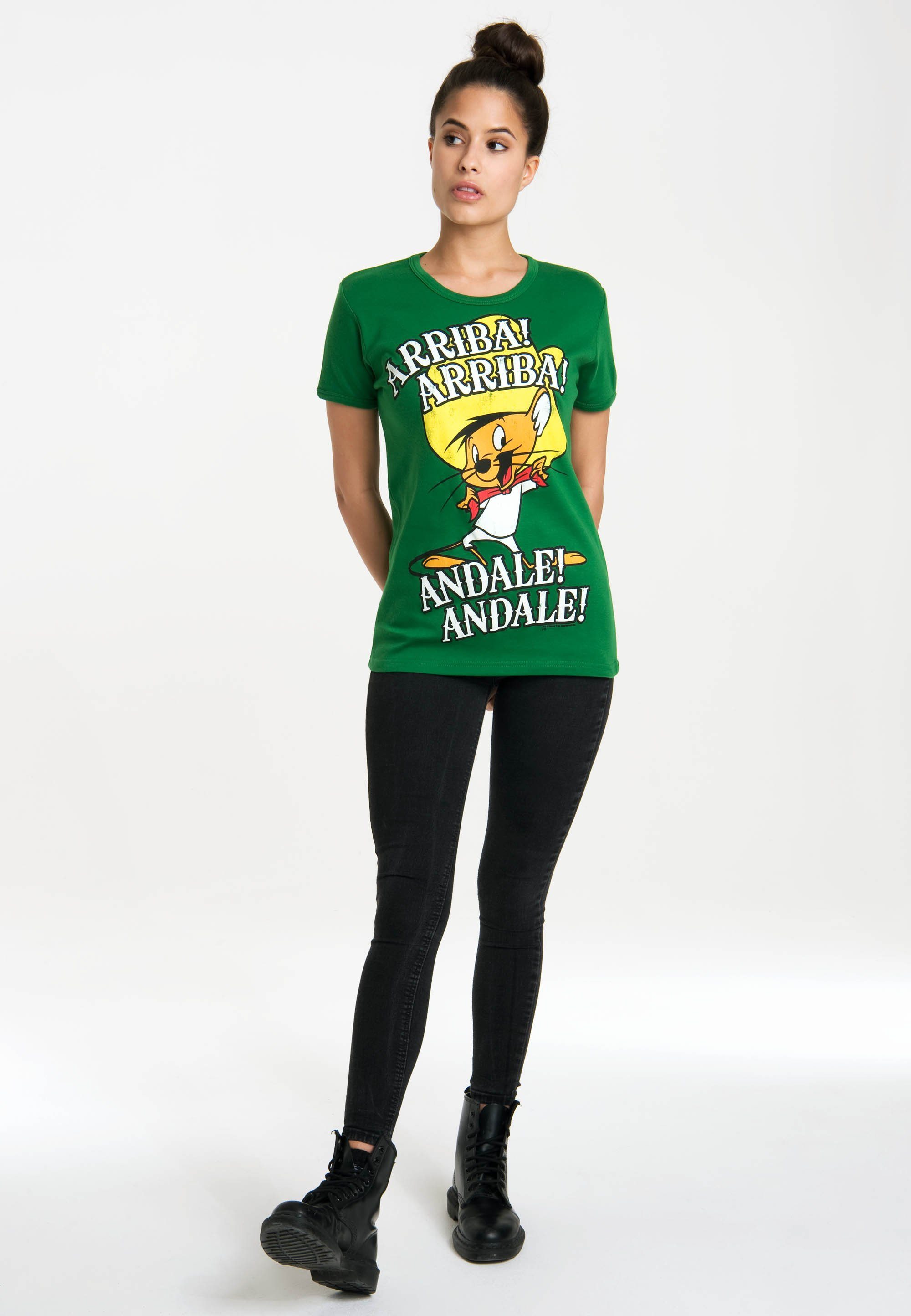 LOGOSHIRT T-Shirt Looney Tunes – Arriba! Andale! mit lizenzierten Originald günstig online kaufen