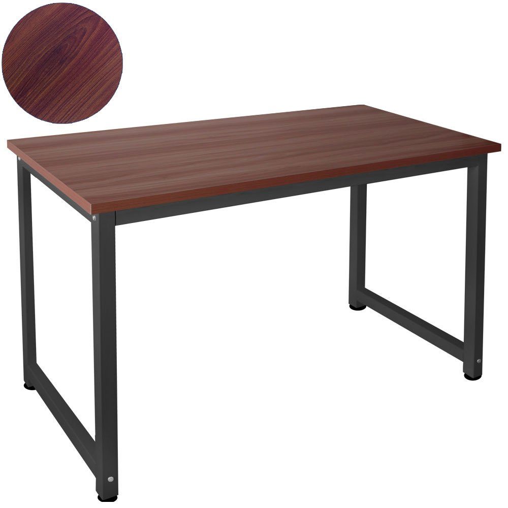 120 Kingpower Computertisch 60 cm Schreibtisch Auswahl Schreibtisch / Teak Kingpower Tisch Bürotisch Schwarz x