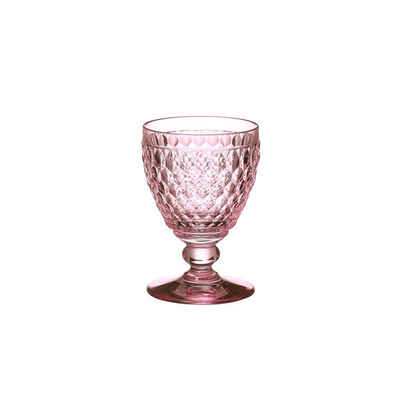 Villeroy & Boch Weißweinglas »Boston Coloured Weißweinglas Rose«, Glas