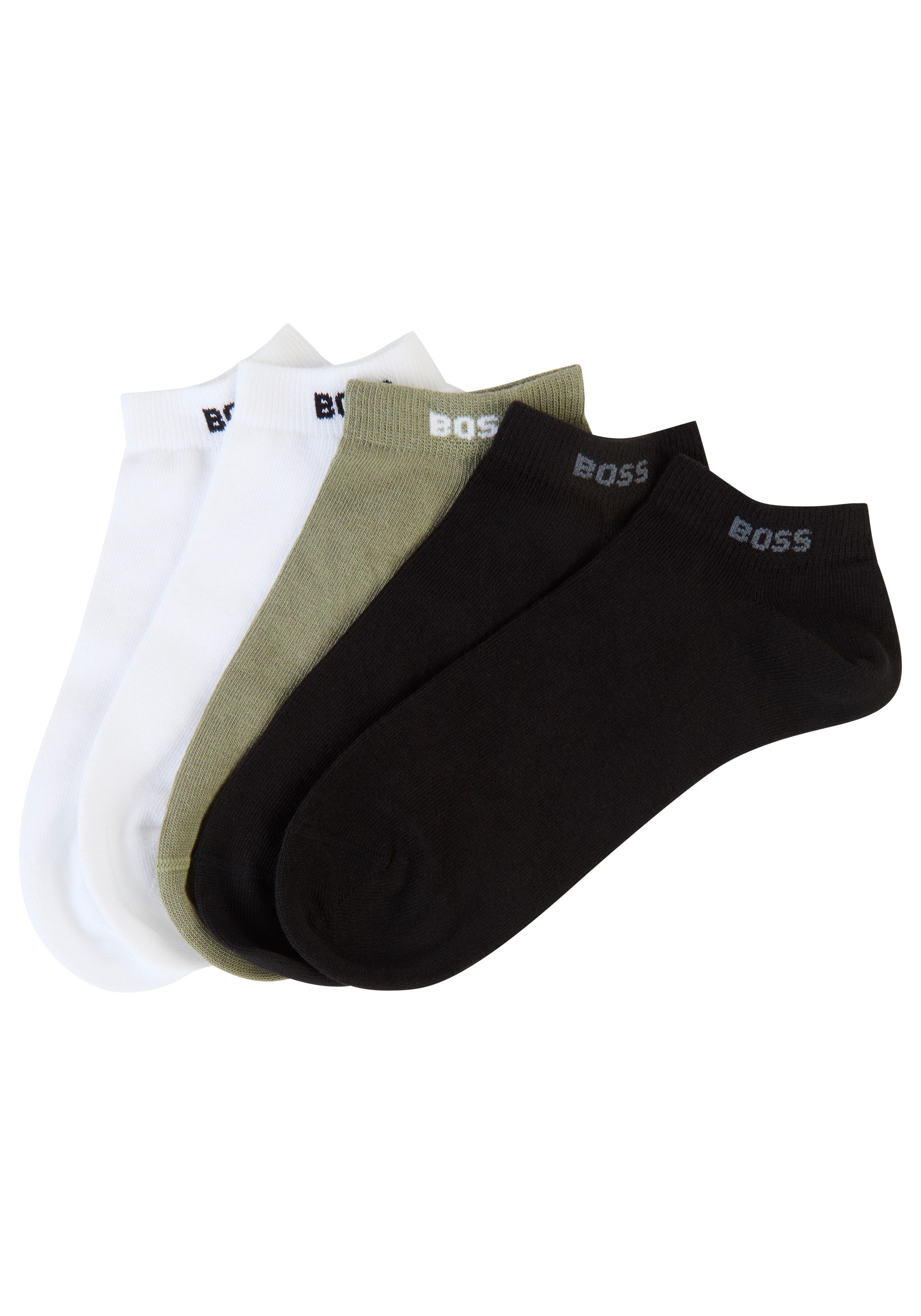 BOSS Sneakersocken 5P AS Uni CC (Packung, 5-Paar) mit BOSS Label günstig online kaufen