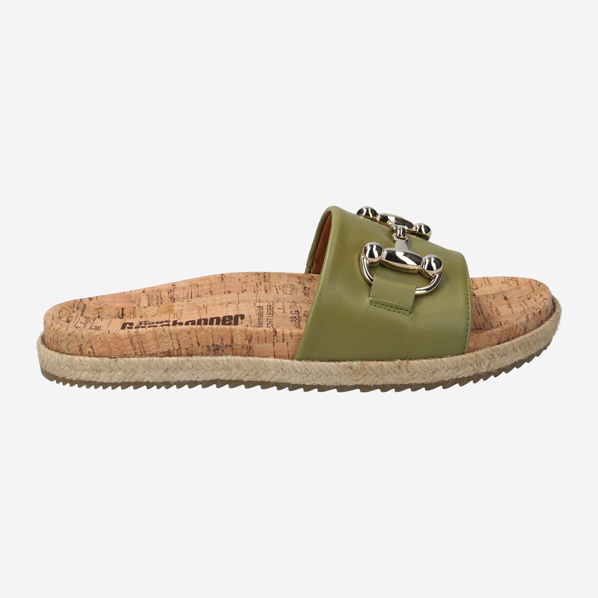 SIOUX Sioux 69022 AORISKA-703, Sandaletten in Grün für Damen Sandalette