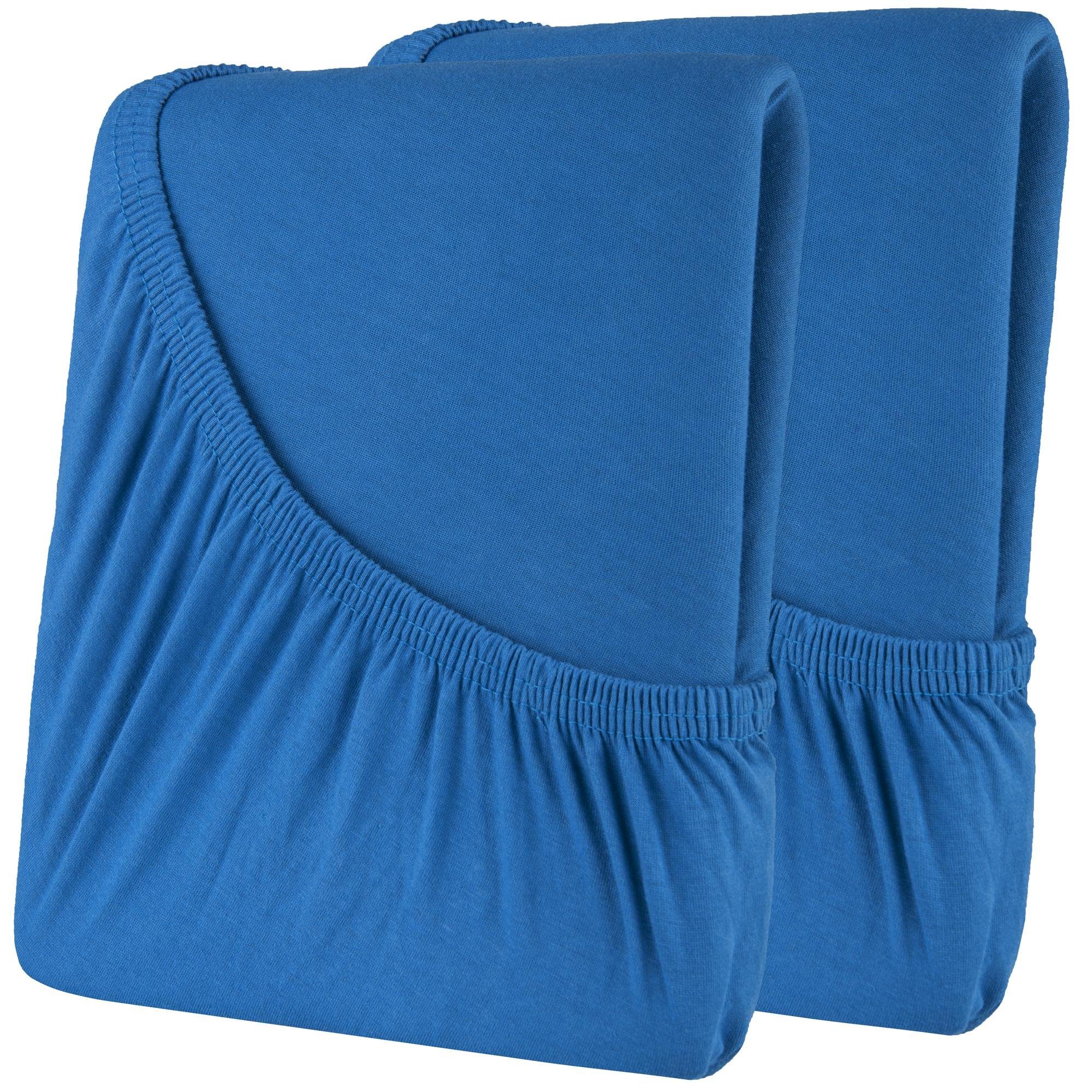 CelinaTex Spannbettlaken High-Line Laken Jersey Rundumgummi günstig online kaufen