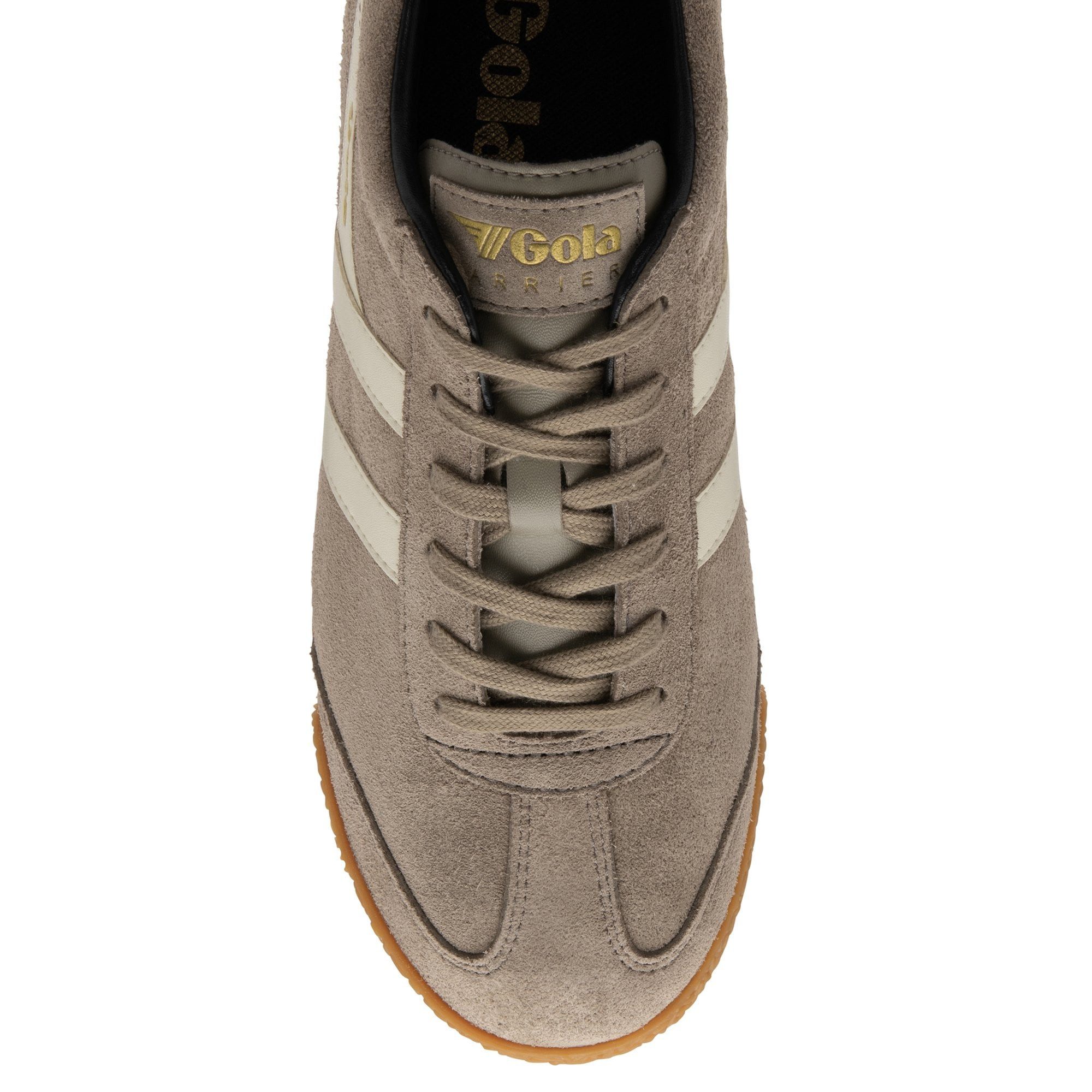 Gola Harrier Suede-Leder rhinobraun/offweiss/navyblau Herren Sneaker günstig online kaufen