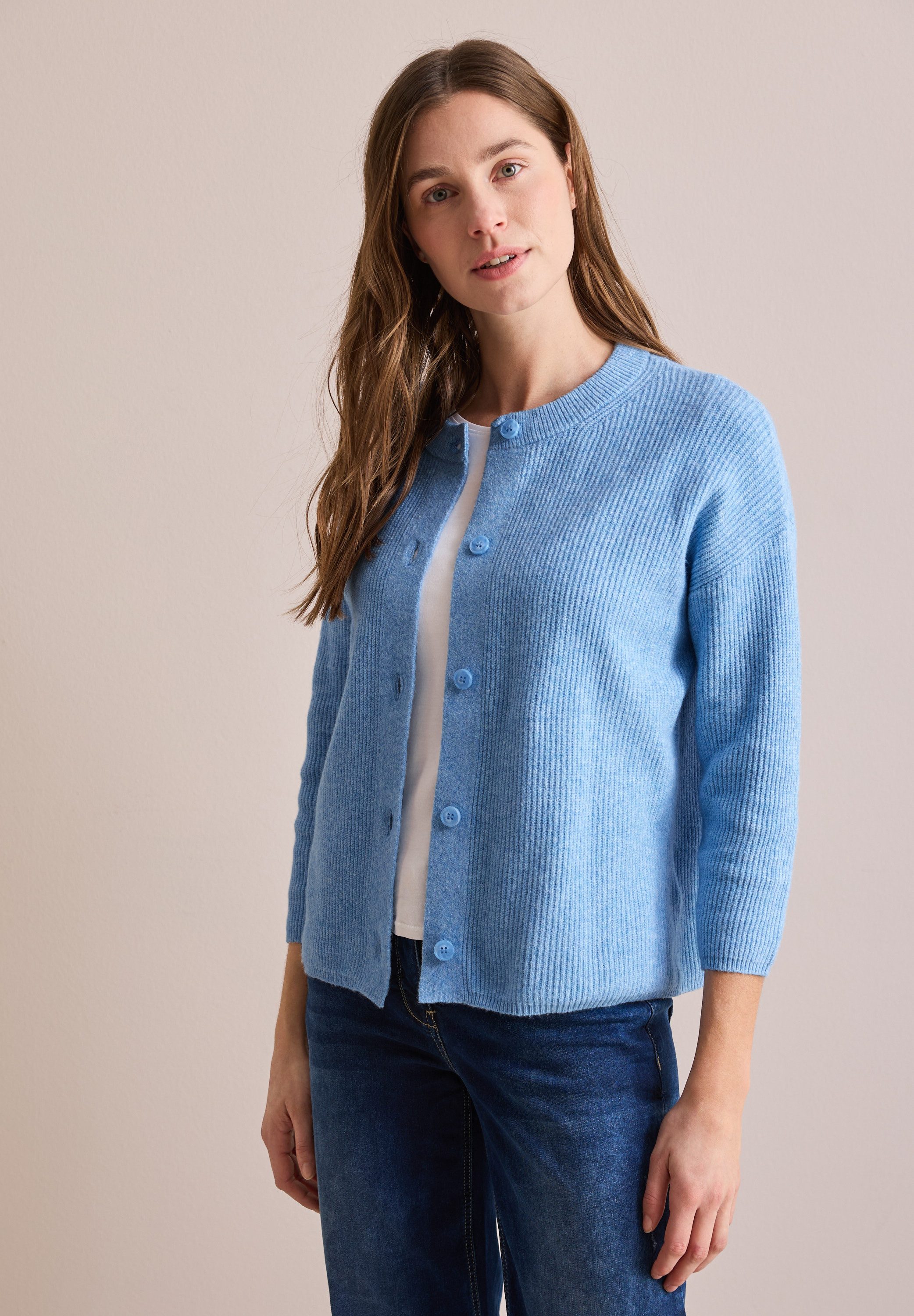 CECIL Cardigan mit 3/4 Ärmeln