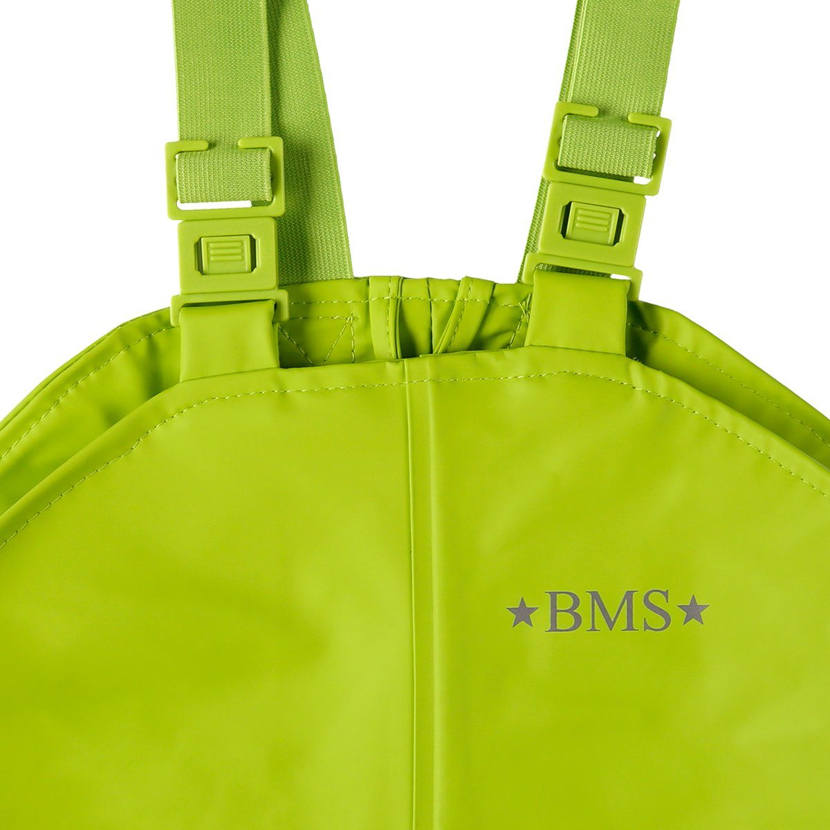 BMS Regen- und Matschlatzhose Regenlatzhose - Matschhose für Kinder 100% wasserdicht nachhaltig (1-tlg) mitwachsend durch einstellbare Hosenträger